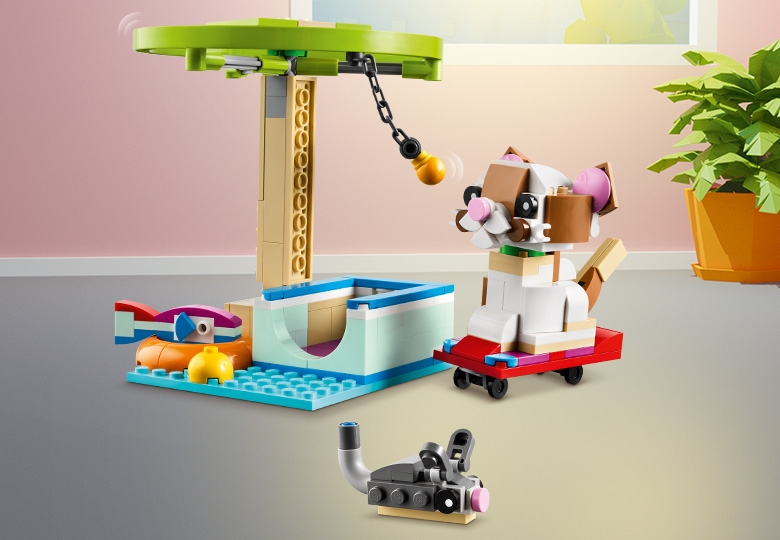 Hamster lego hot sale house