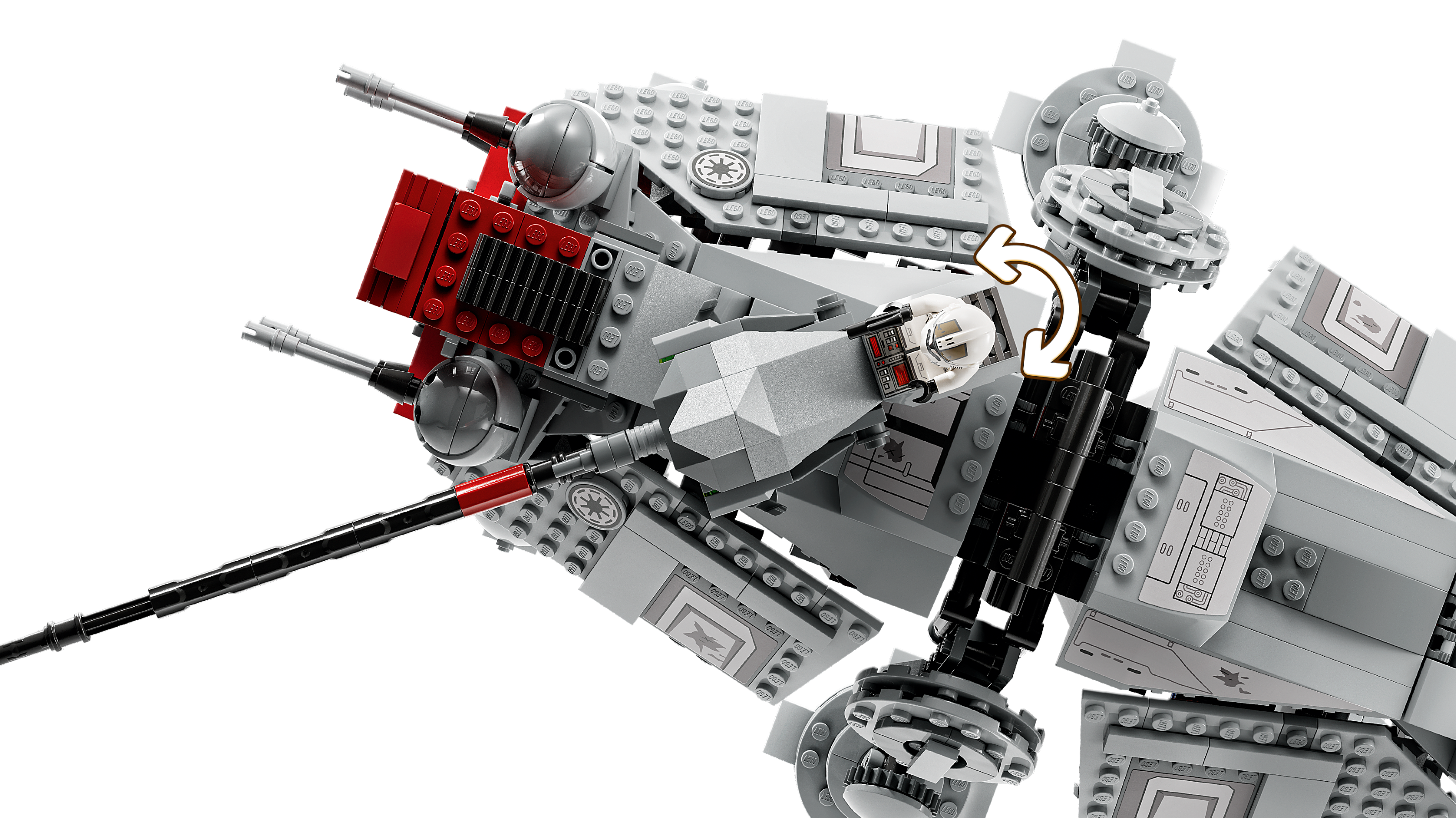 75337 - LEGO® Star Wars - Le marcheur AT-TE LEGO : King Jouet, Lego,  briques et blocs LEGO - Jeux de construction