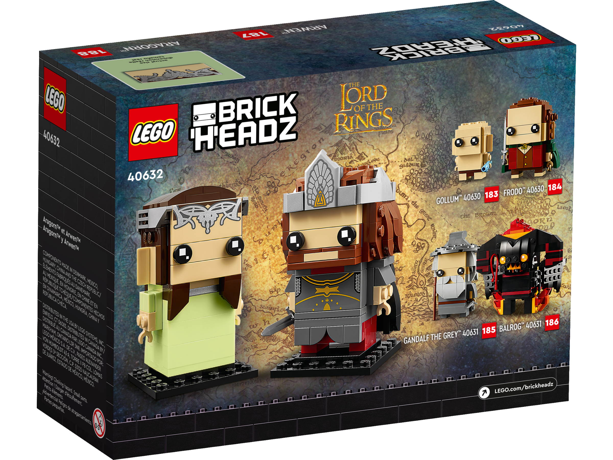 Aragorn™ & 40632 BrickHeadz | Buy online the Official LEGO® Shop US