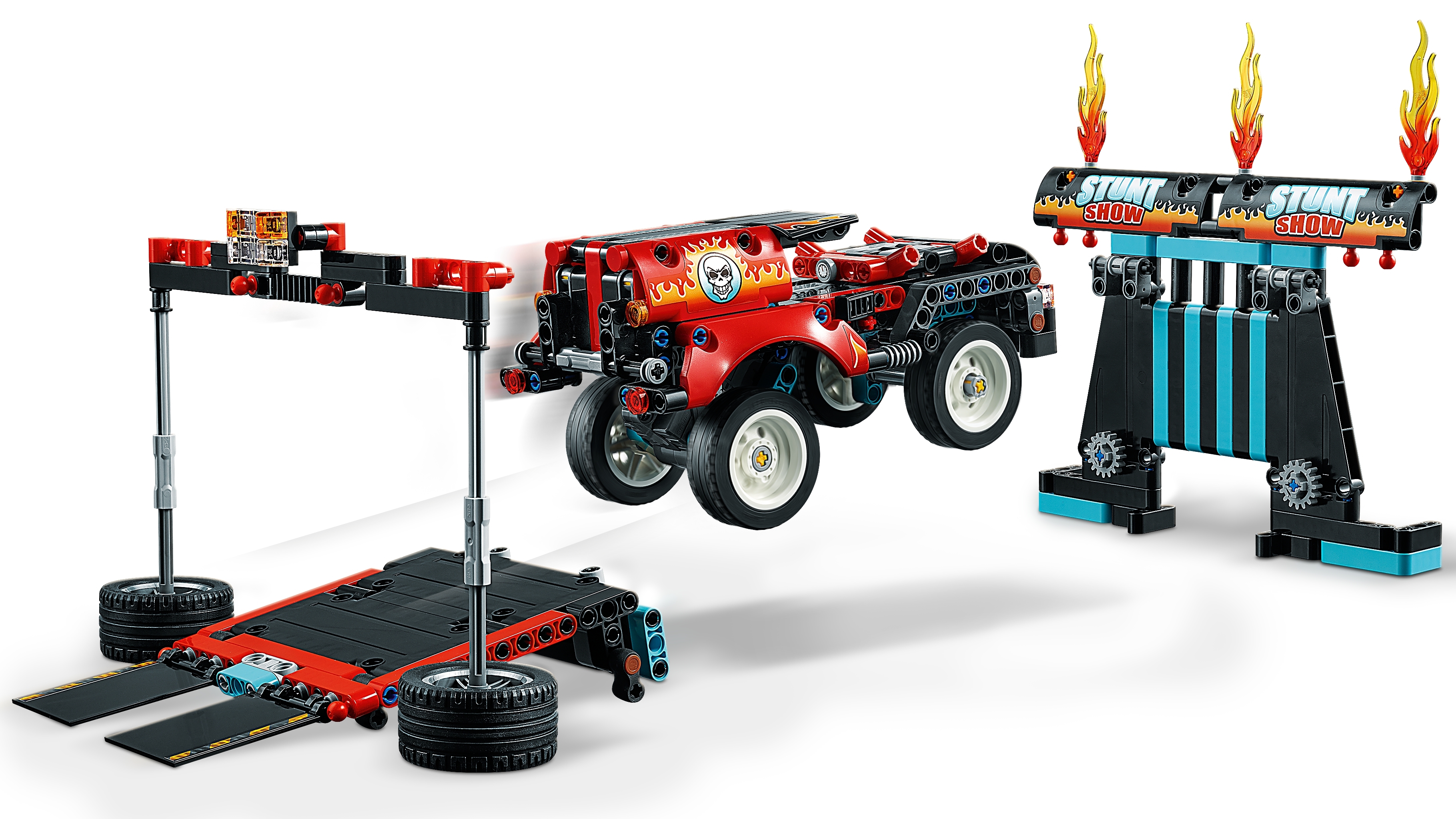 Stunt Show Truck & Bike 42106 | Technic™ | Buy online at the Official LEGO®  Shop US