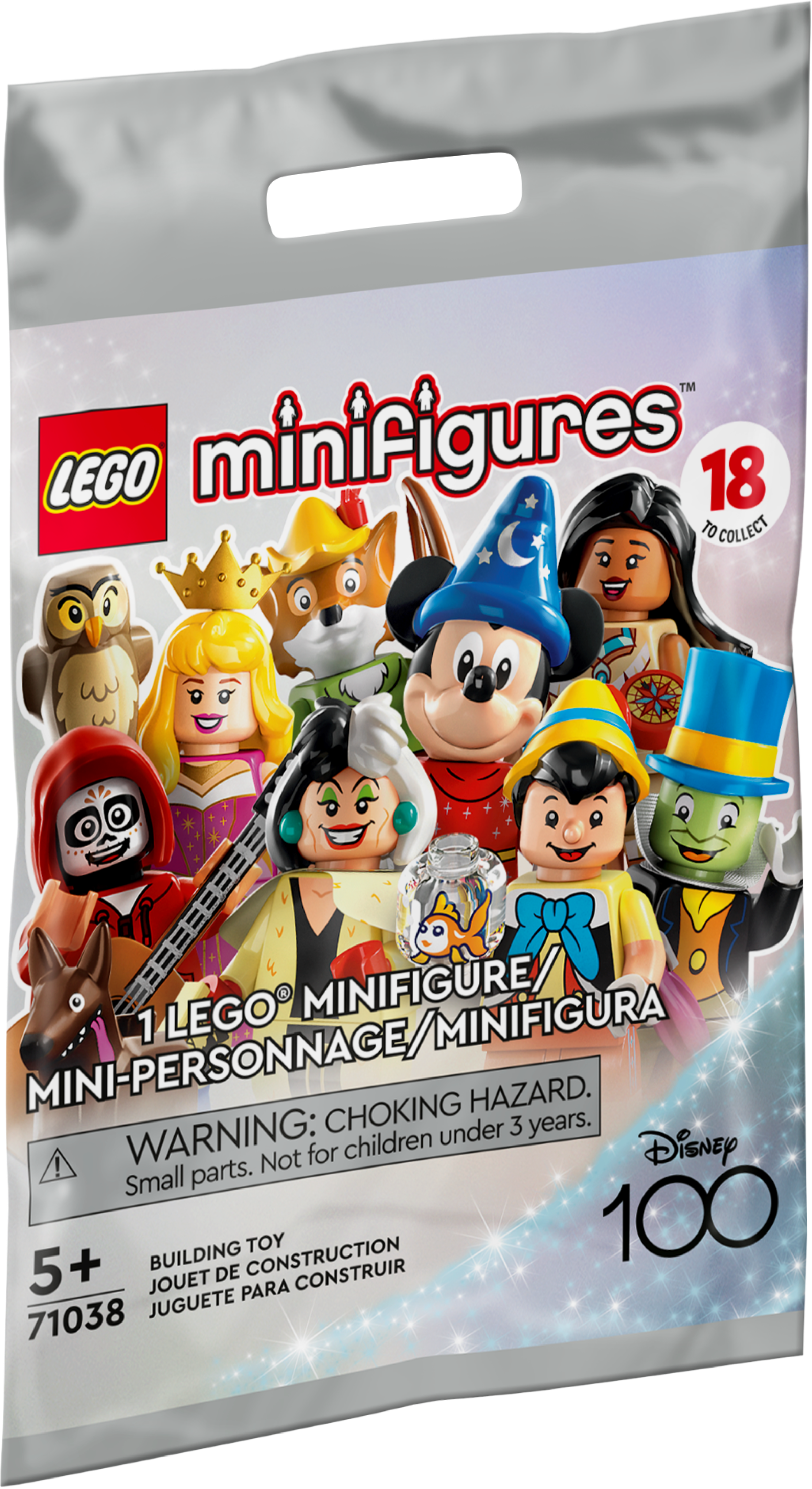 Verkeerd Ervaren persoon circulatie LEGO® Minifiguren 100 jaar Disney 71038 | Minifiguren | Officiële LEGO®  winkel NL