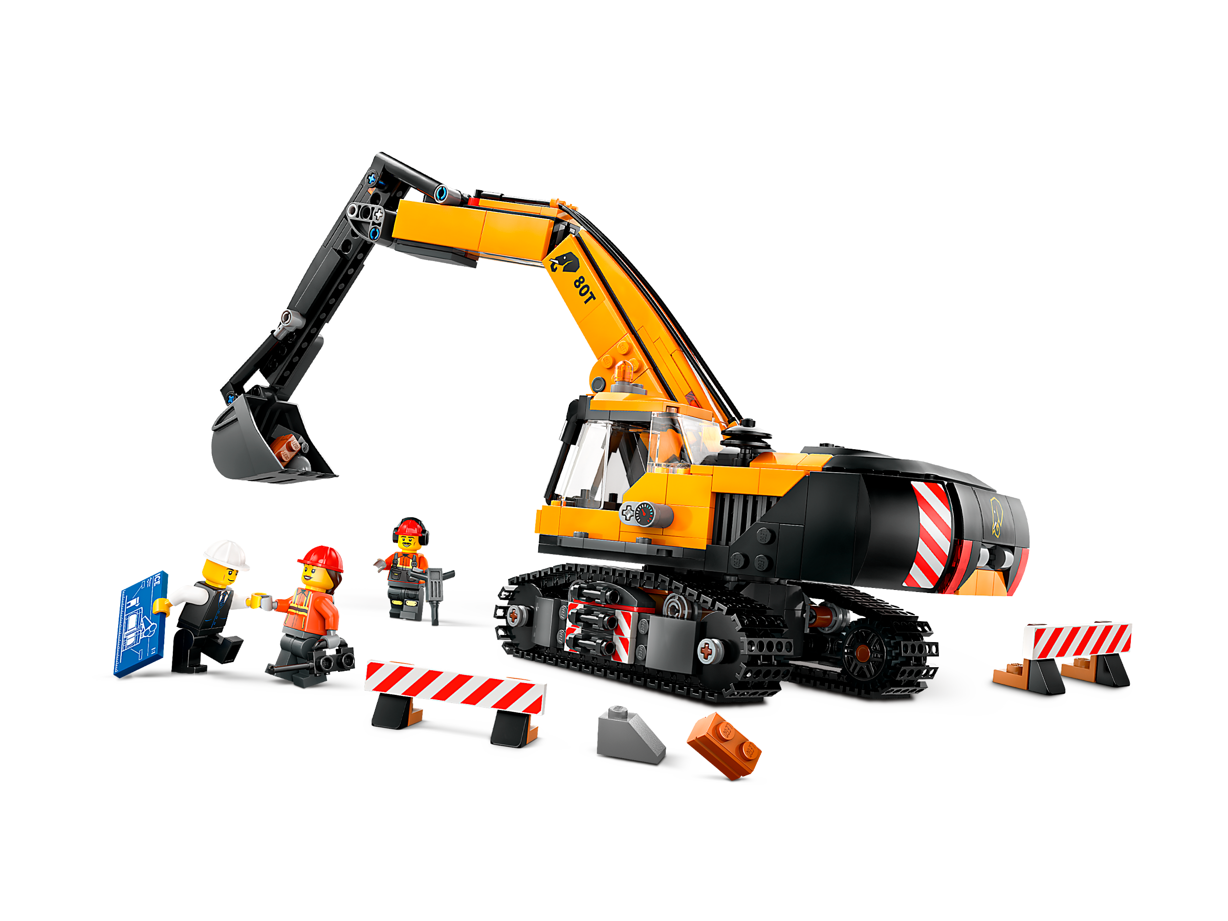 Yellow Construction Excavator 60420 | City | Buy online at the Official LEGO®  Shop US