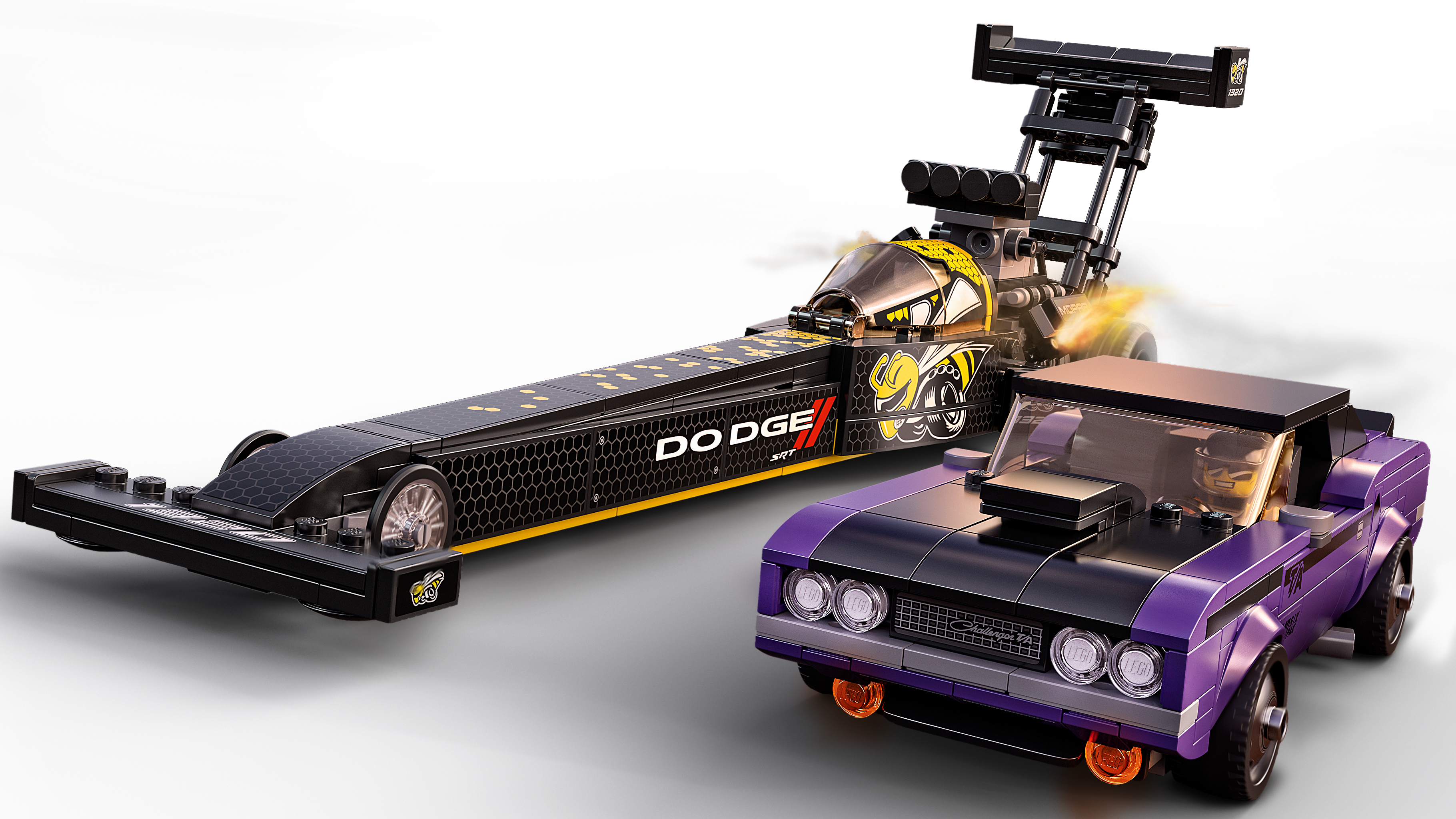 Mopar Dodge//SRT Top Fuel Dragster and 1970 Dodge Challenger T/A 76904 | Speed  Champions | Buy online at the Official LEGO® Shop US