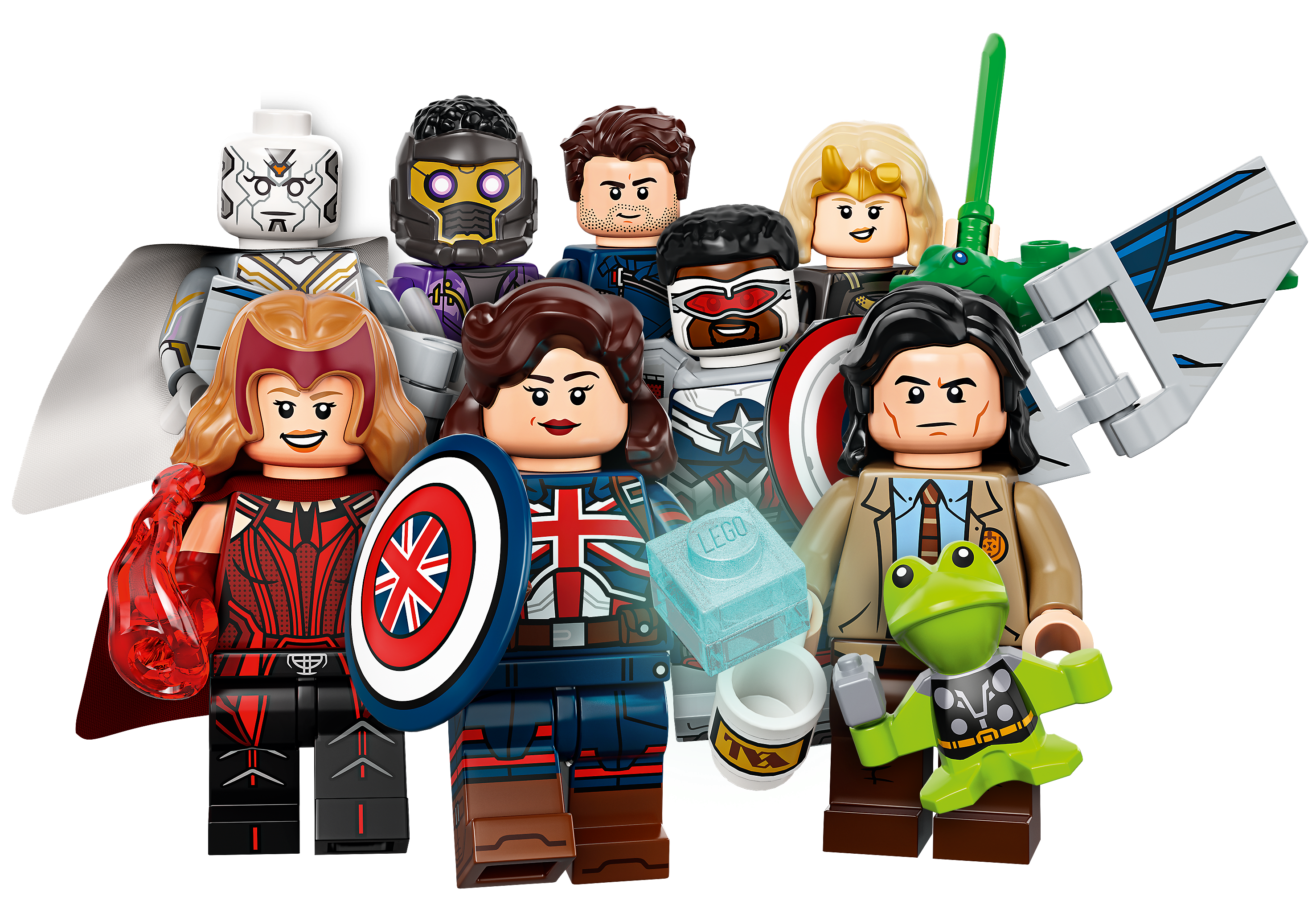 Captain Marvel™ Badge Reel Made With LEGO® Minifigure™ Pediatric ID Badge  Holder Superhero -  Israel