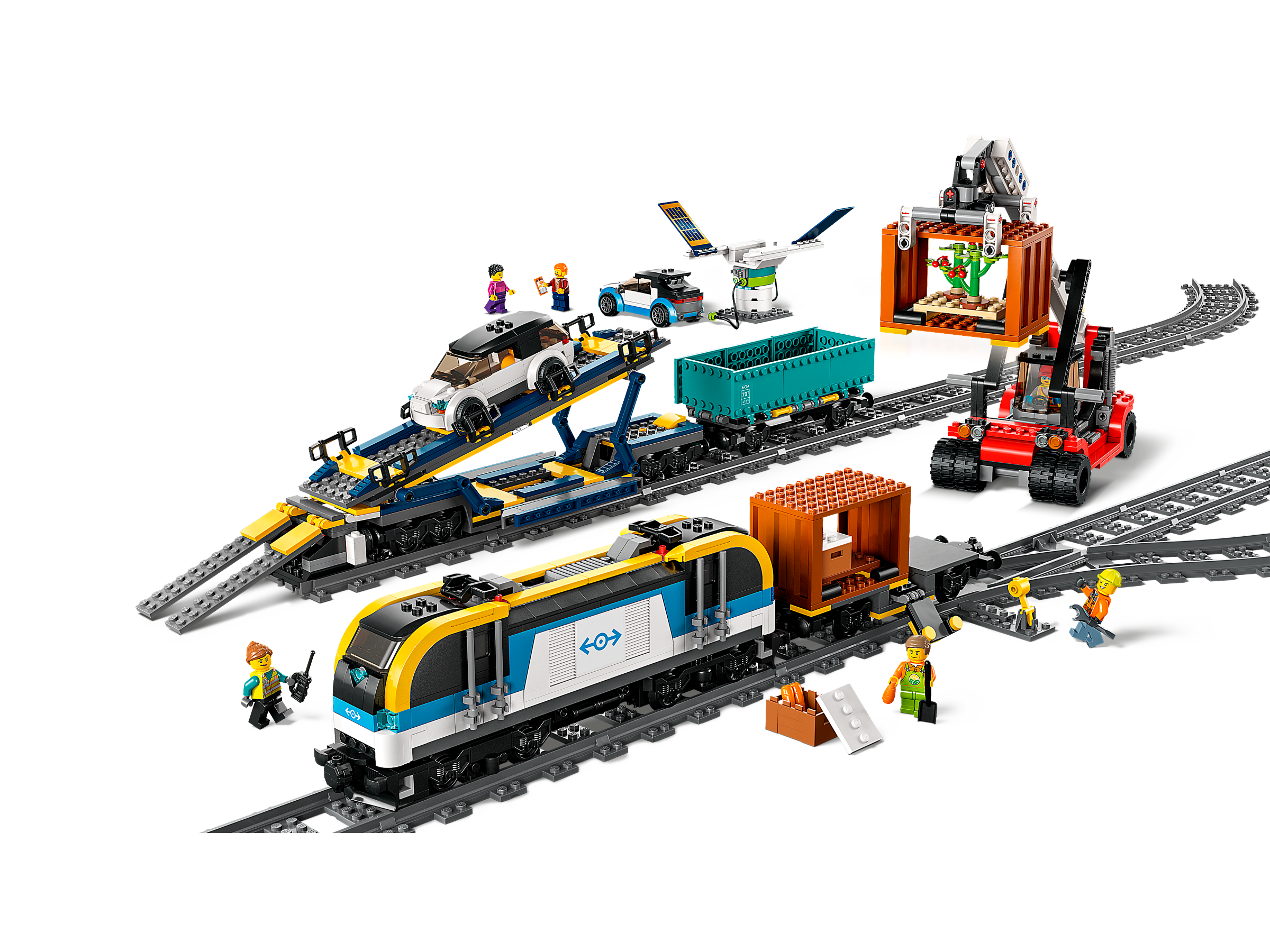 Freight Train 60336 | City | Buy online at the Official LEGO® Shop GB