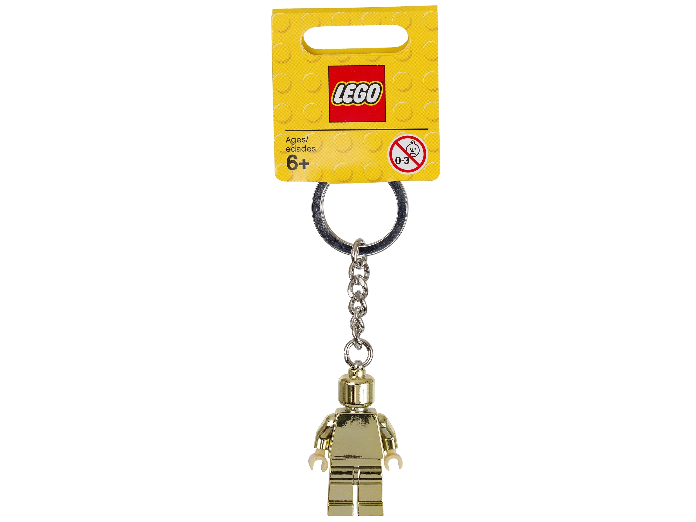 Llavero de minifigura dorada LEGO®