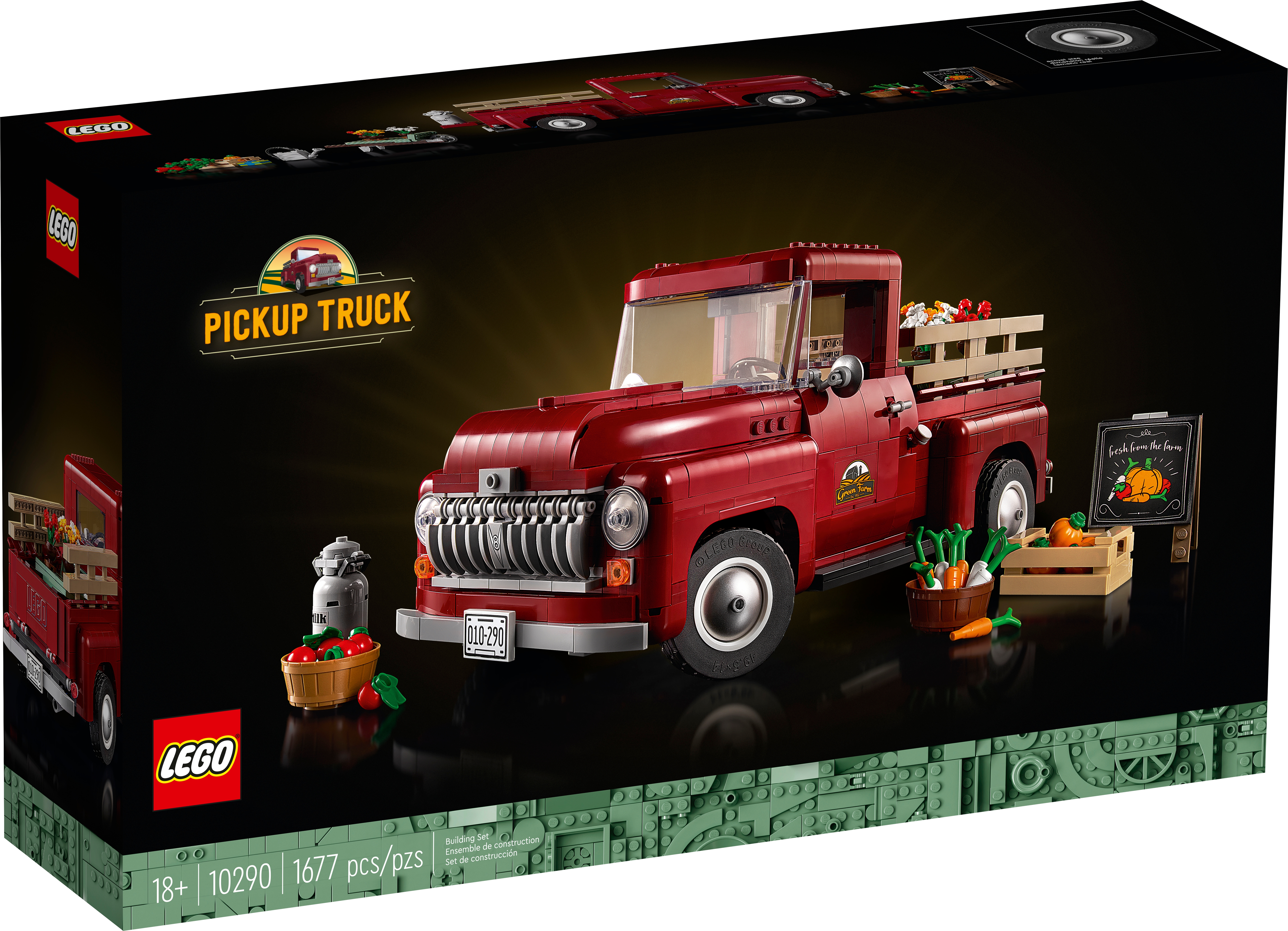 ピックアップトラック 10290 | LEGO® Icons |レゴ®ストア公式