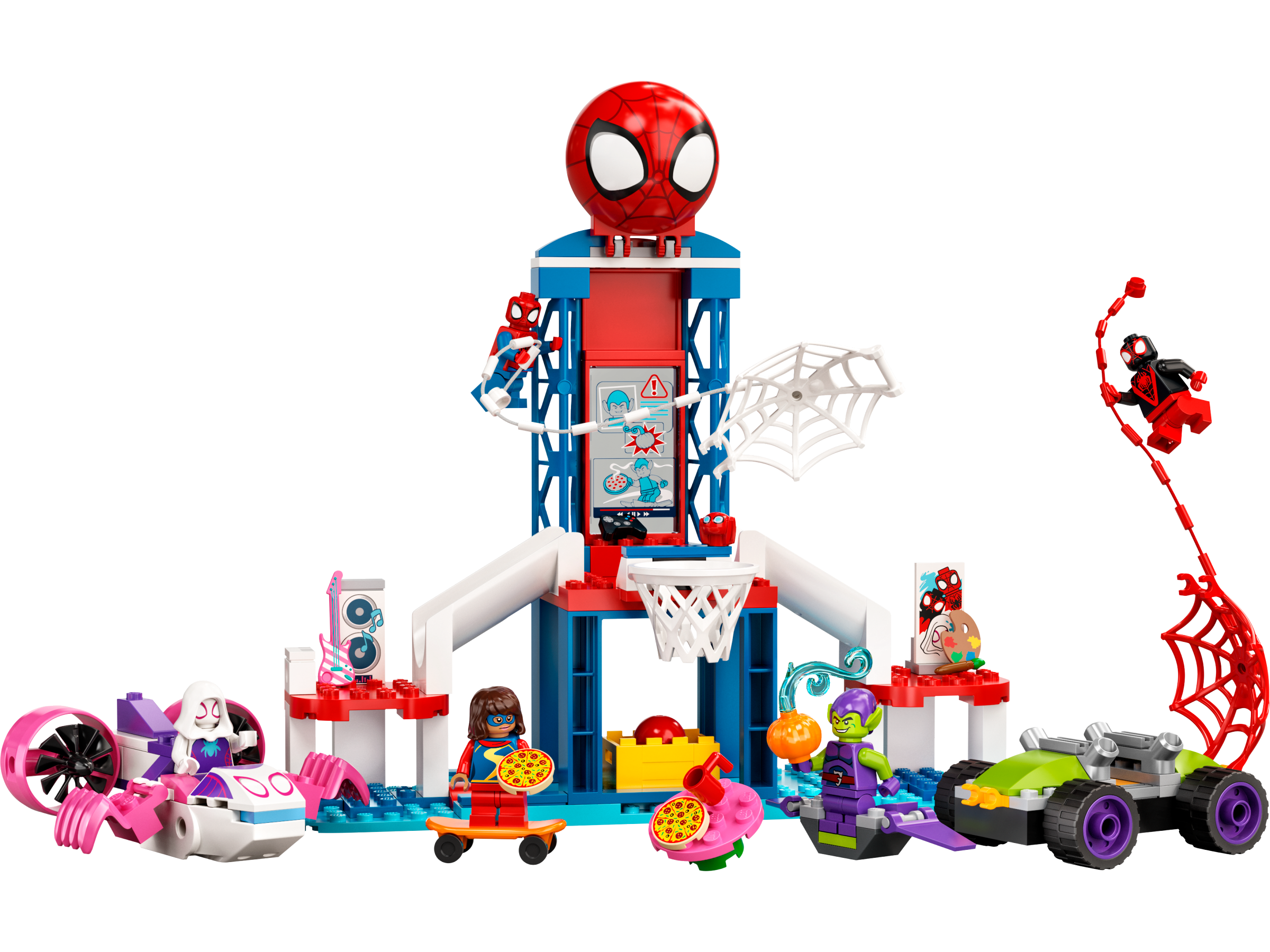 Spider-Man Webquarters Hangout 10784 | Spider-Man | Buy online at the  Official LEGO® Shop US