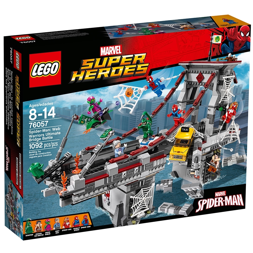 new spiderman lego sets