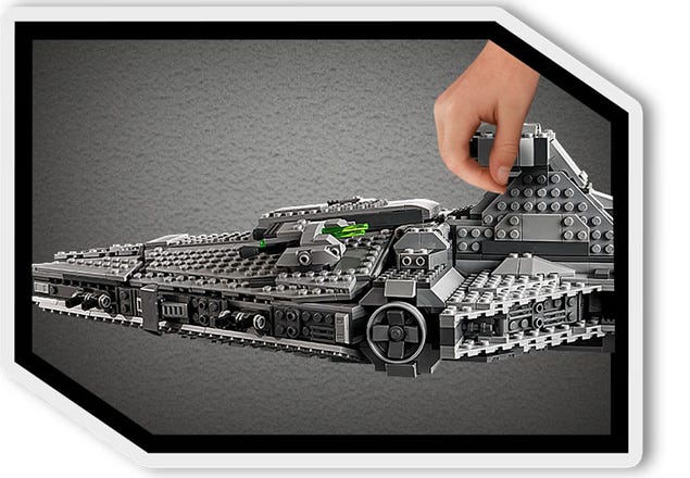 LEGO Star Wars 75315 Le Croiseur Léger Impérial, Set