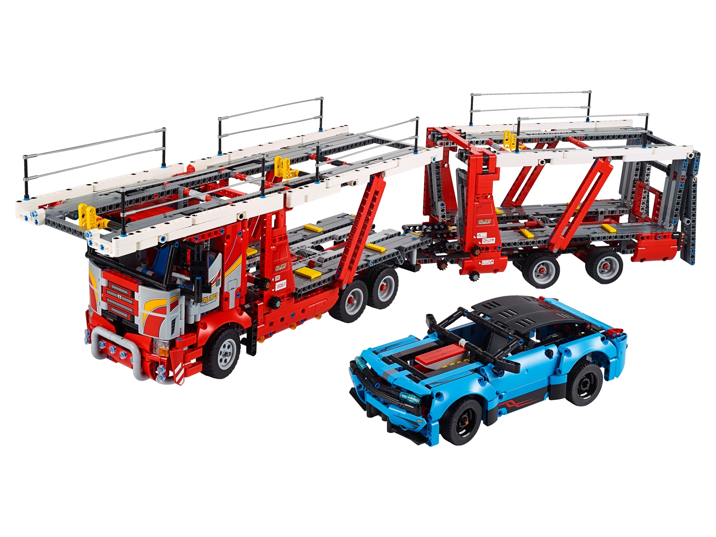 lego technic camion rouge