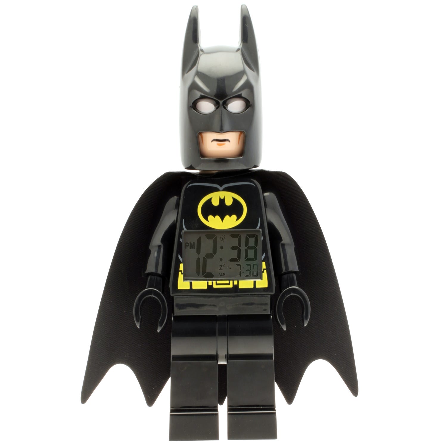 Best Buy: LEGO DC Comics™ Super Heroes Batman™ Minifigure Clock Black  5002423