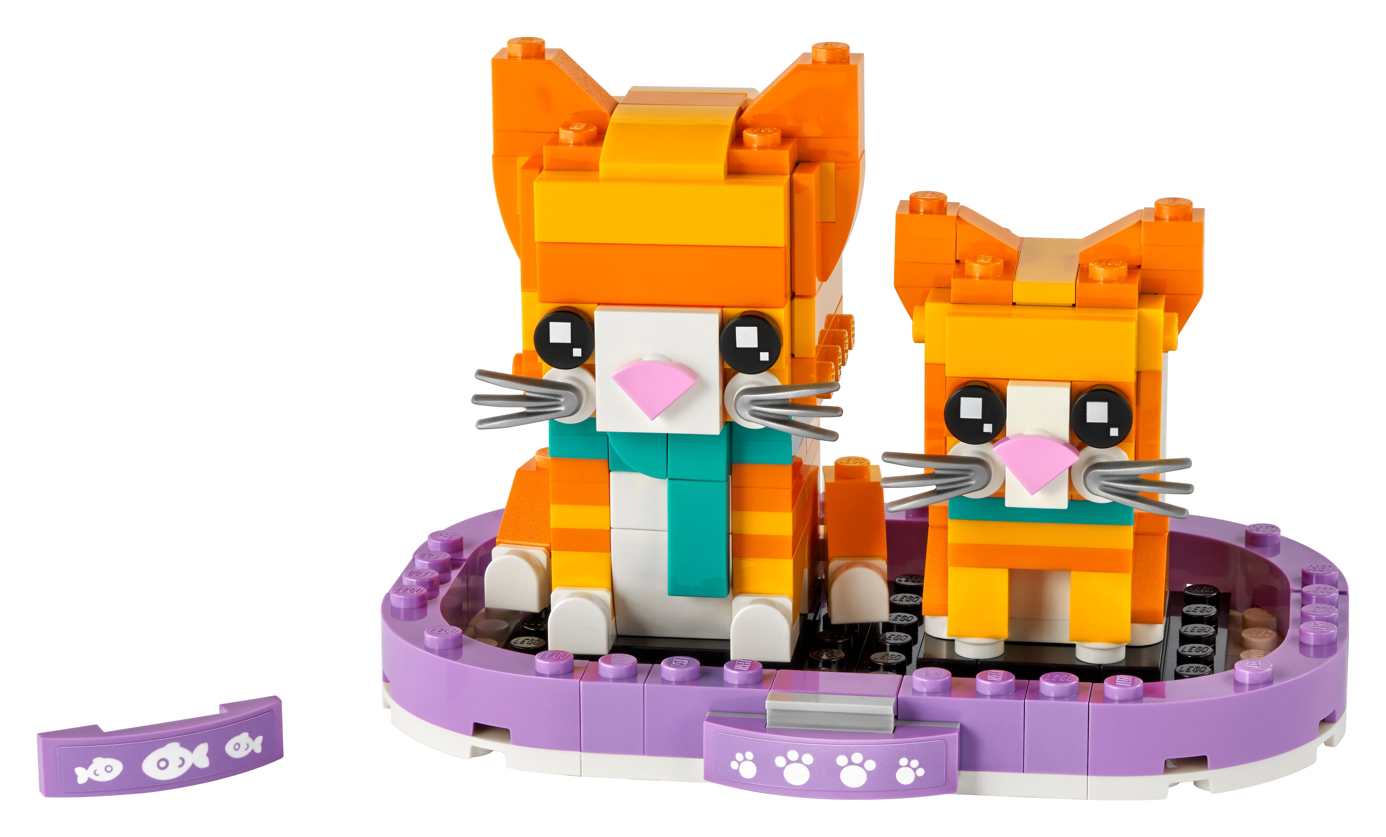 Ginger Tabby 40480 | BrickHeadz | Buy online at Official LEGO® Shop GB