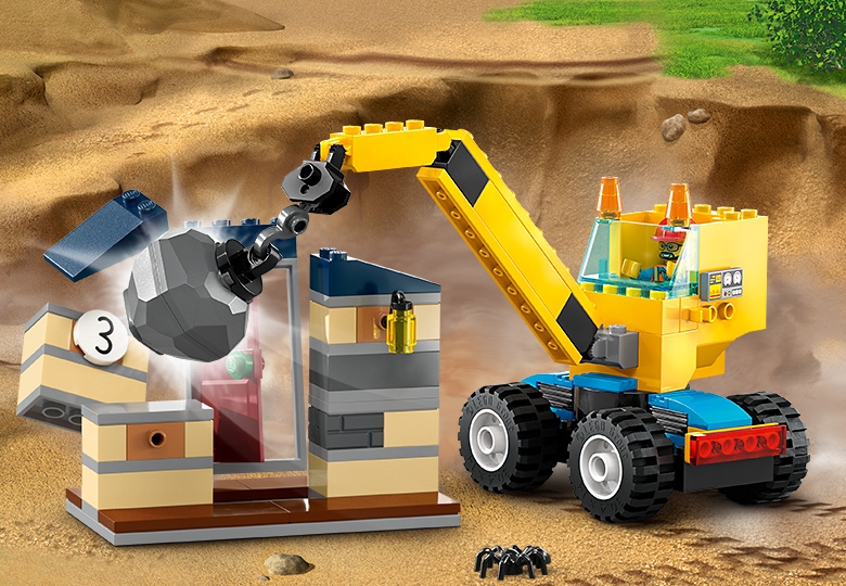 Lego city building discount crane