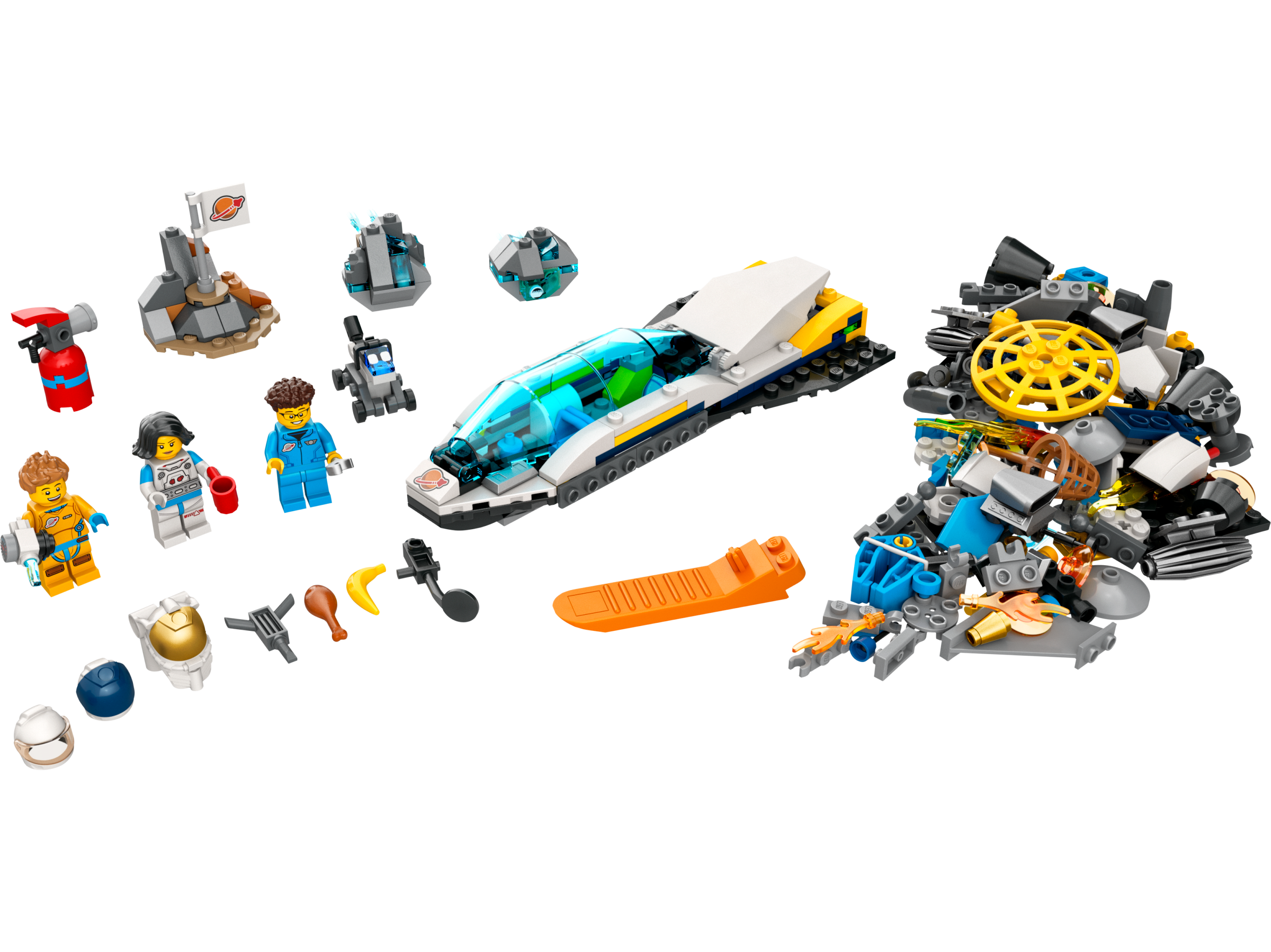 Mars Spacecraft Missions 60354 | City | Buy at the LEGO® Shop US