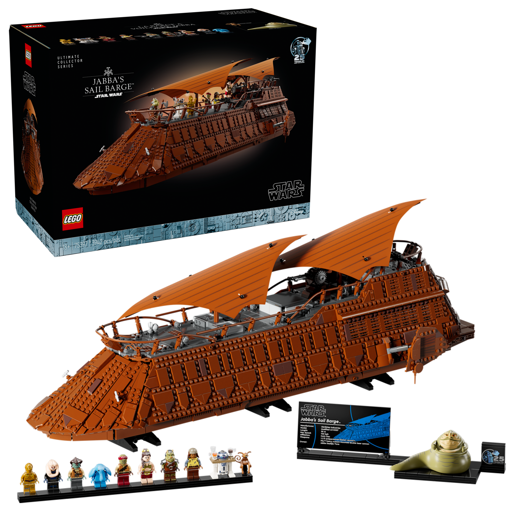 Jabba s Sail Barge 75397 Star Wars Buy online at the Official LEGO Shop US