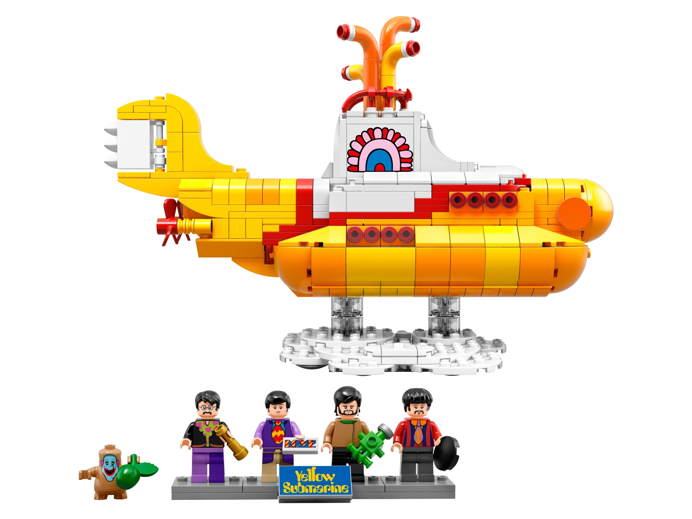 Yellow Submarine 21306 | Ideas | Buy online at the Official LEGO® Shop CA