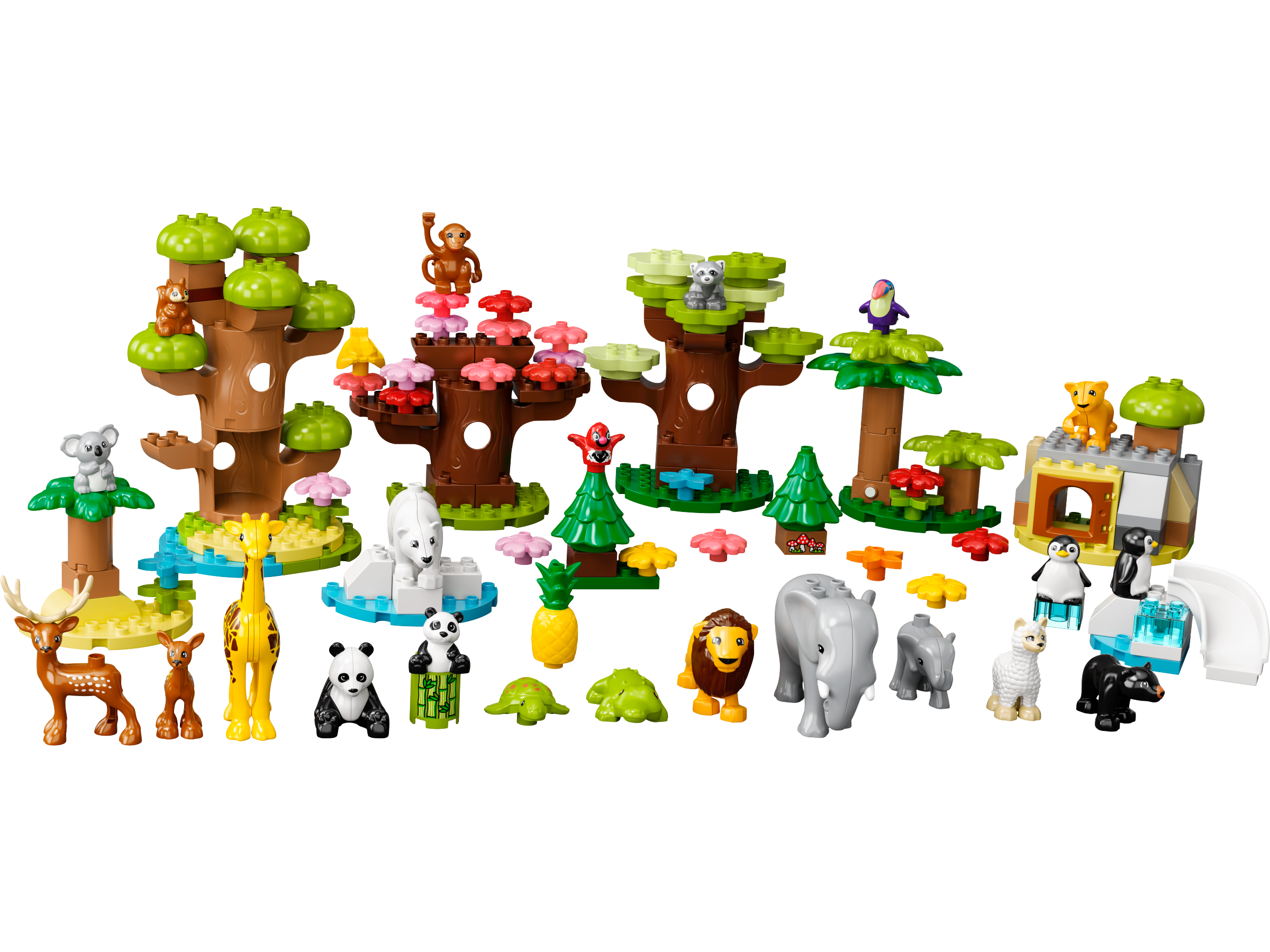 Wild Animals of the World 10975 | DUPLO® | Buy online at the Official LEGO®  Shop US