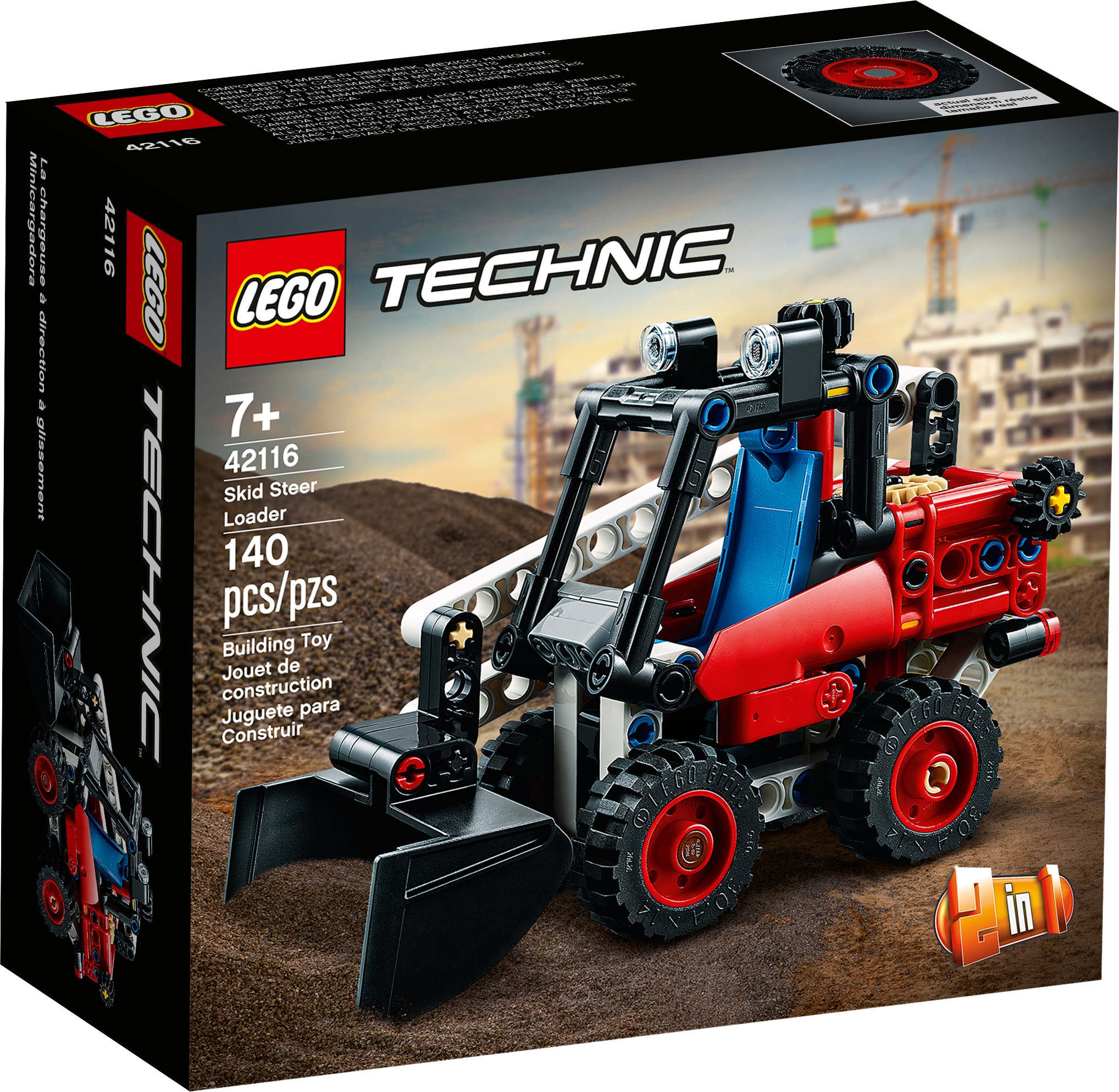 Meter Skim opladen Skid Steer Loader 42116 | Technic™ | Buy online at the Official LEGO® Shop  US