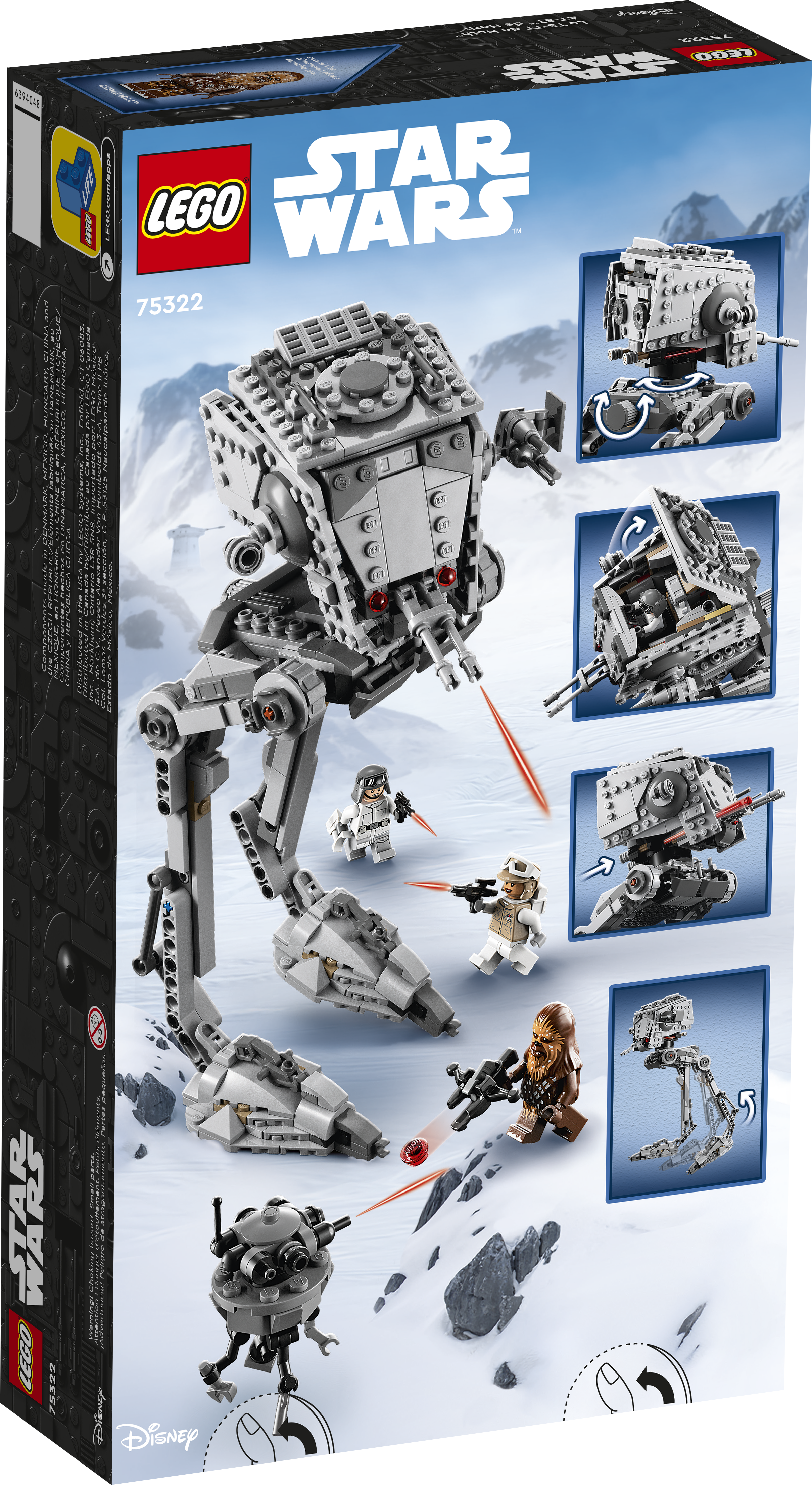 LEGO Star Wars Hoth AT-ST 75322 by LEGO Systems Inc.