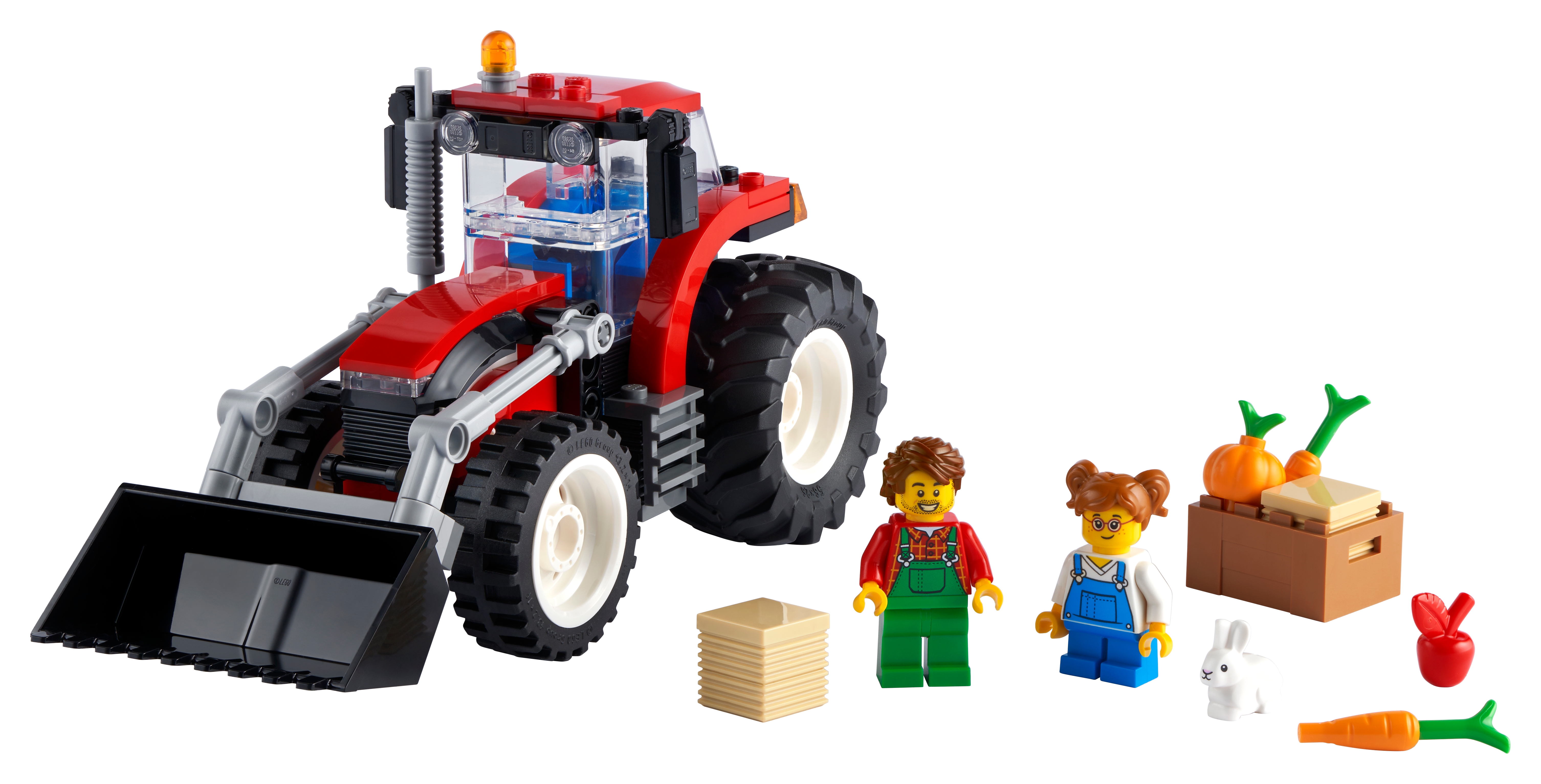 Lego city 60287 le tracteur jouet jeux de la ferme avec les