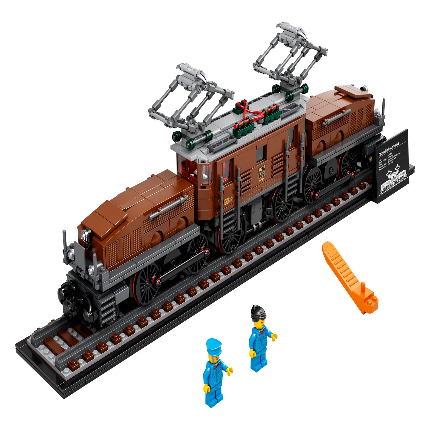 Tandheelkundig Verwant heldin Krokodil Locomotief 10277 | Creator Expert | Officiële LEGO® winkel NL