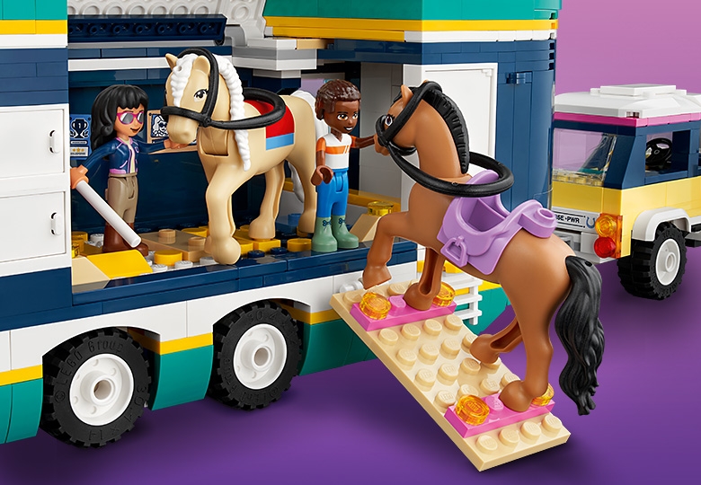 Lego friends horse online trailer