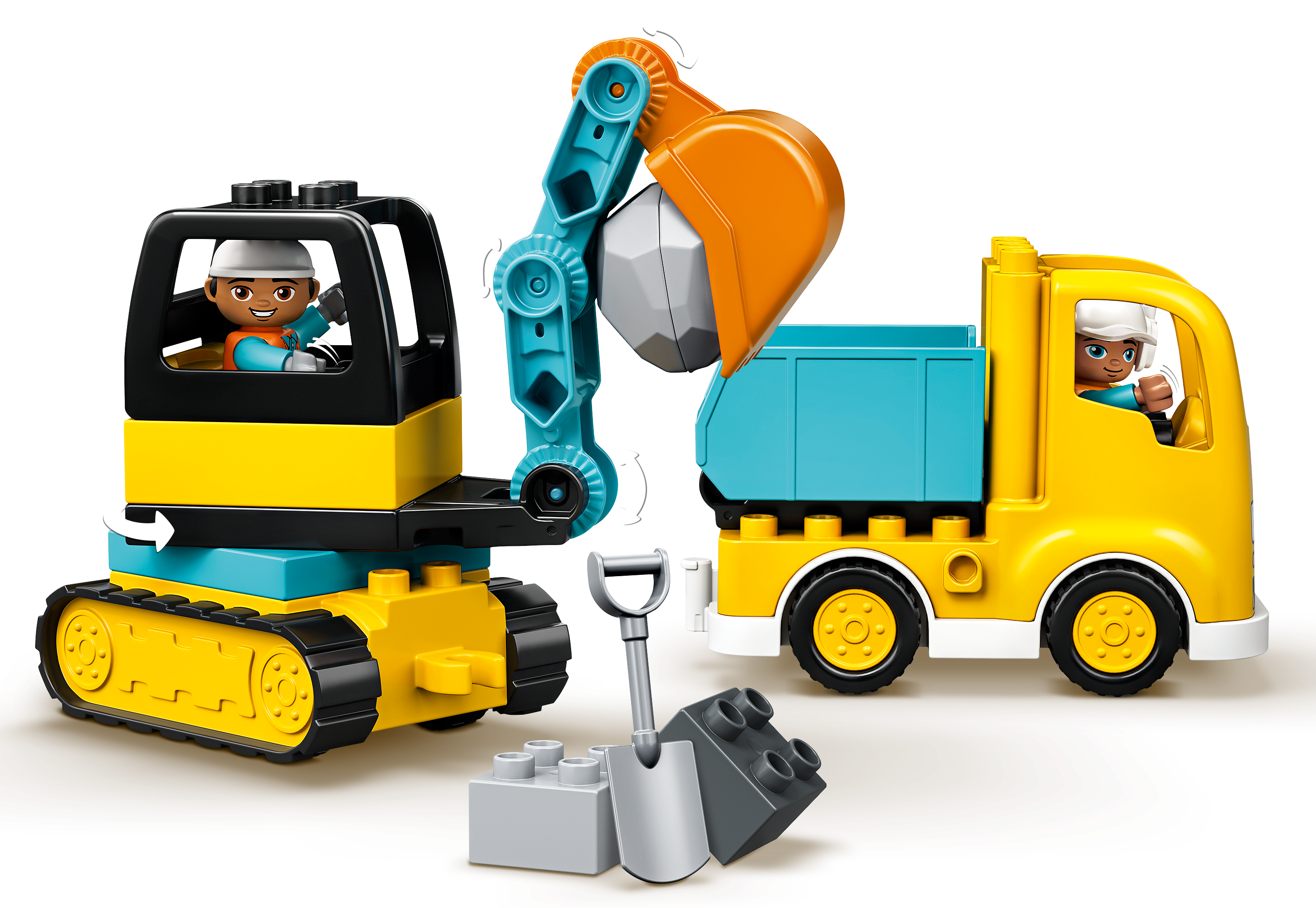 Truck & Tracked Excavator 10931 | DUPLO® | Buy online at the 