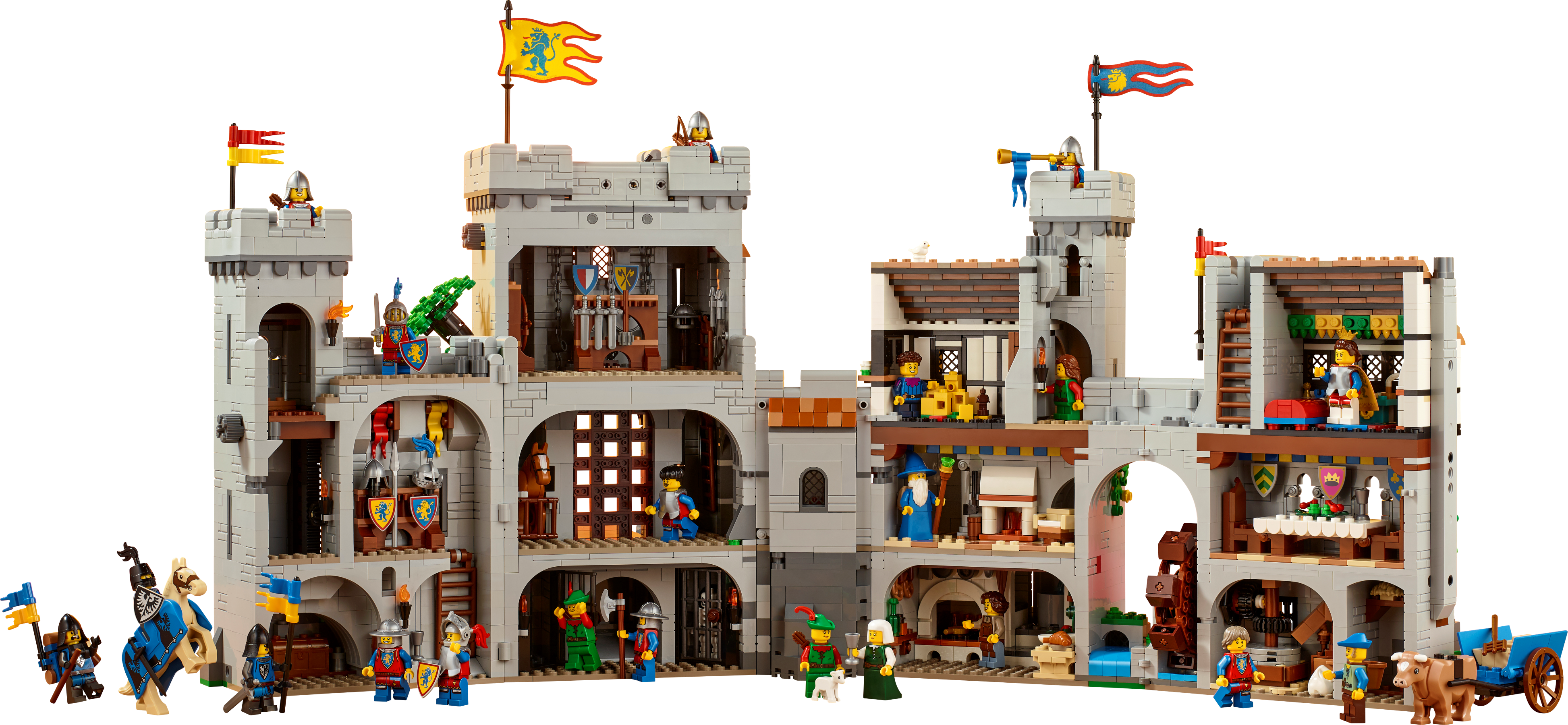 dam industrie Delegatie Leeuwenridders kasteel 10305 | LEGO® Icons | Officiële LEGO® winkel NL