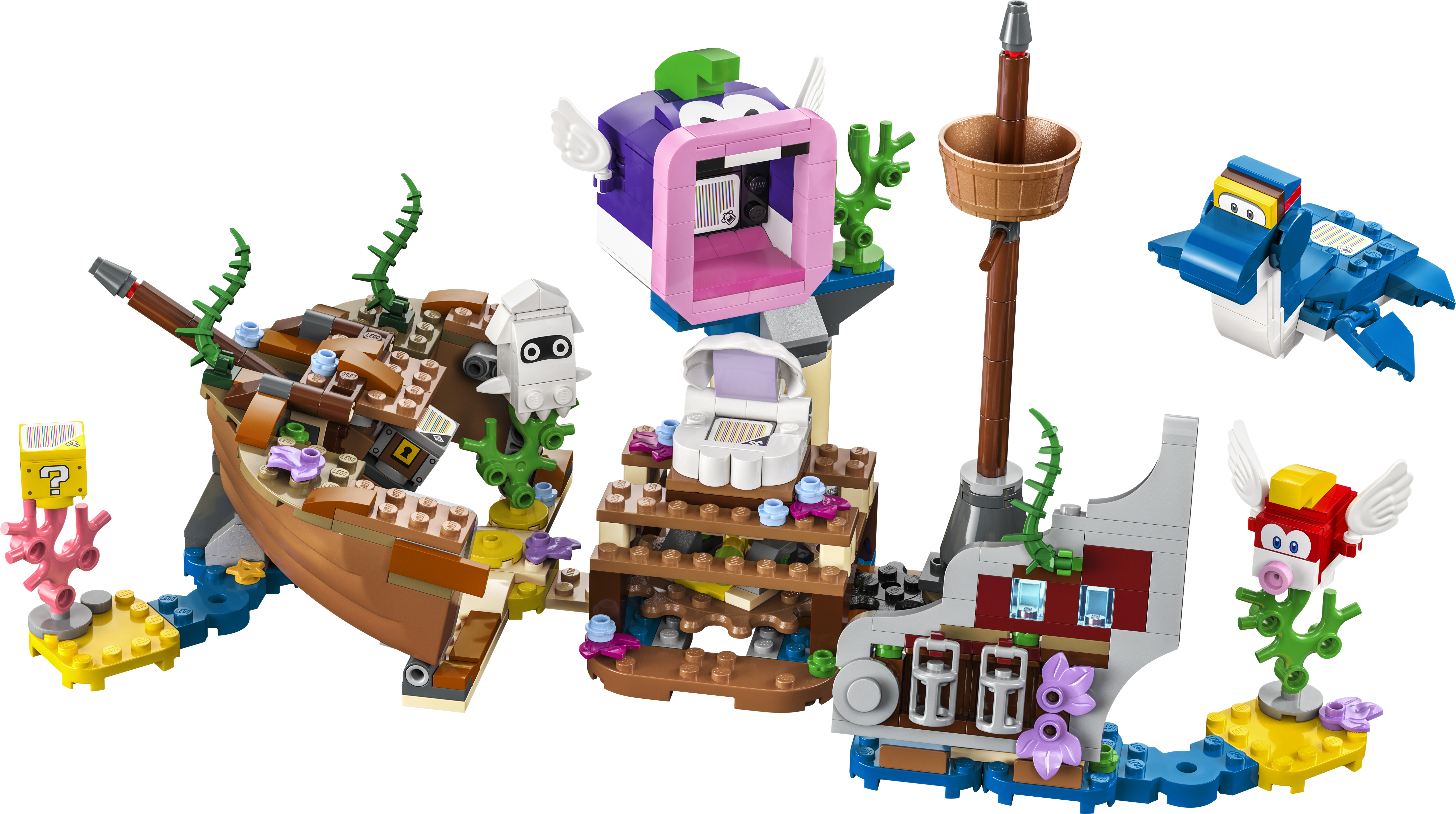 Dorrie's Sunken Shipwreck Adventure Expansion Set 71432 | LEGO® Super  Mario™ | Buy online at the Official LEGO® Shop GB