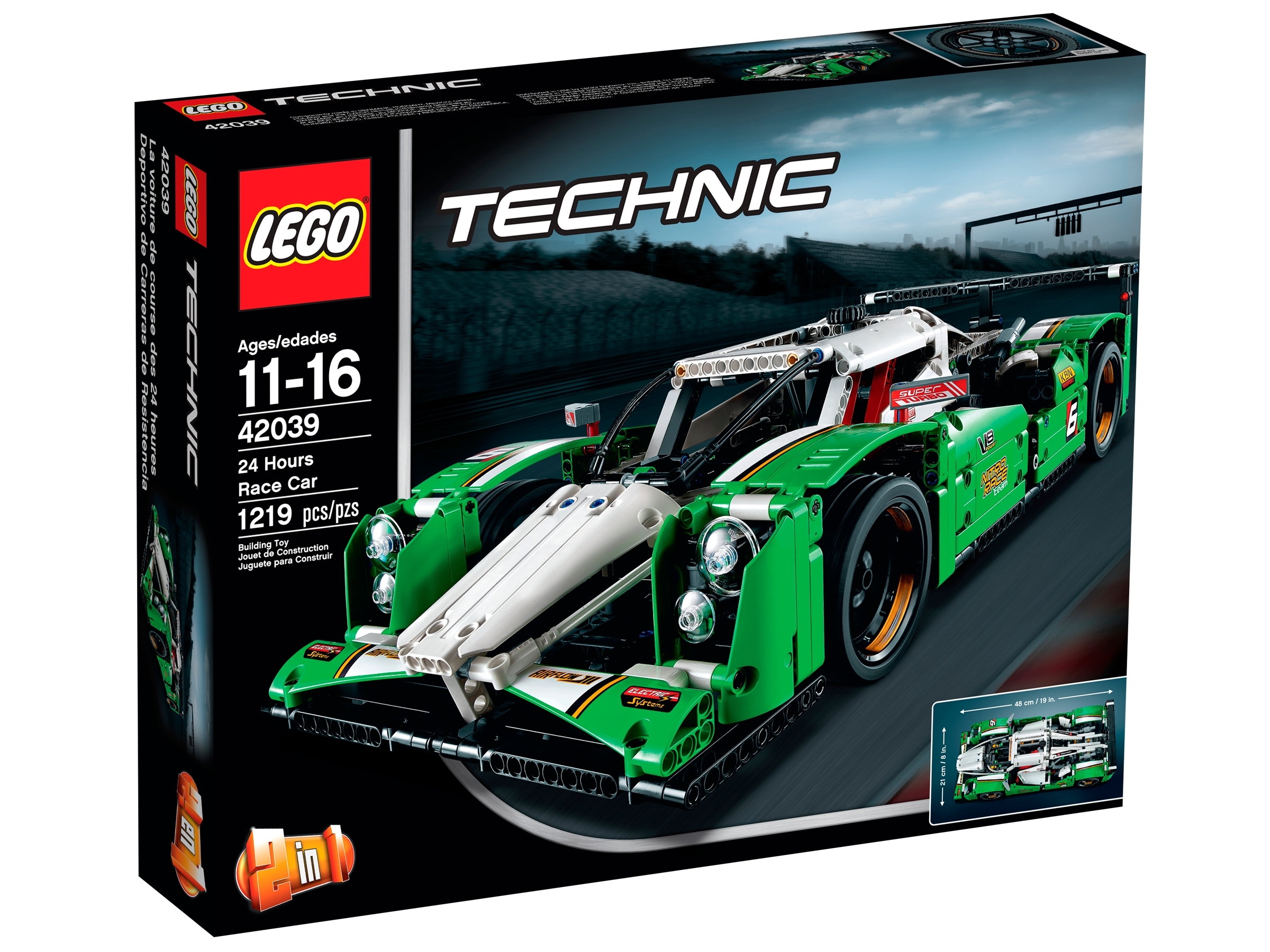 briefpapier Slecht Bedienen 24 Hours Race Car 42039 | Technic™ | Buy online at the Official LEGO® Shop  US