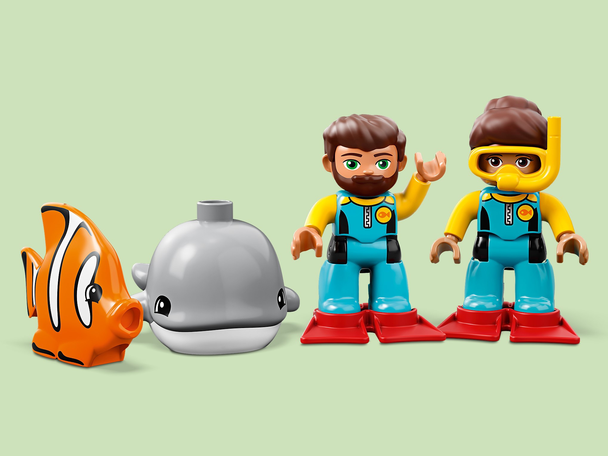 Submarine Adventure 10910 | DUPLO® Buy online at the Official LEGO® Shop US