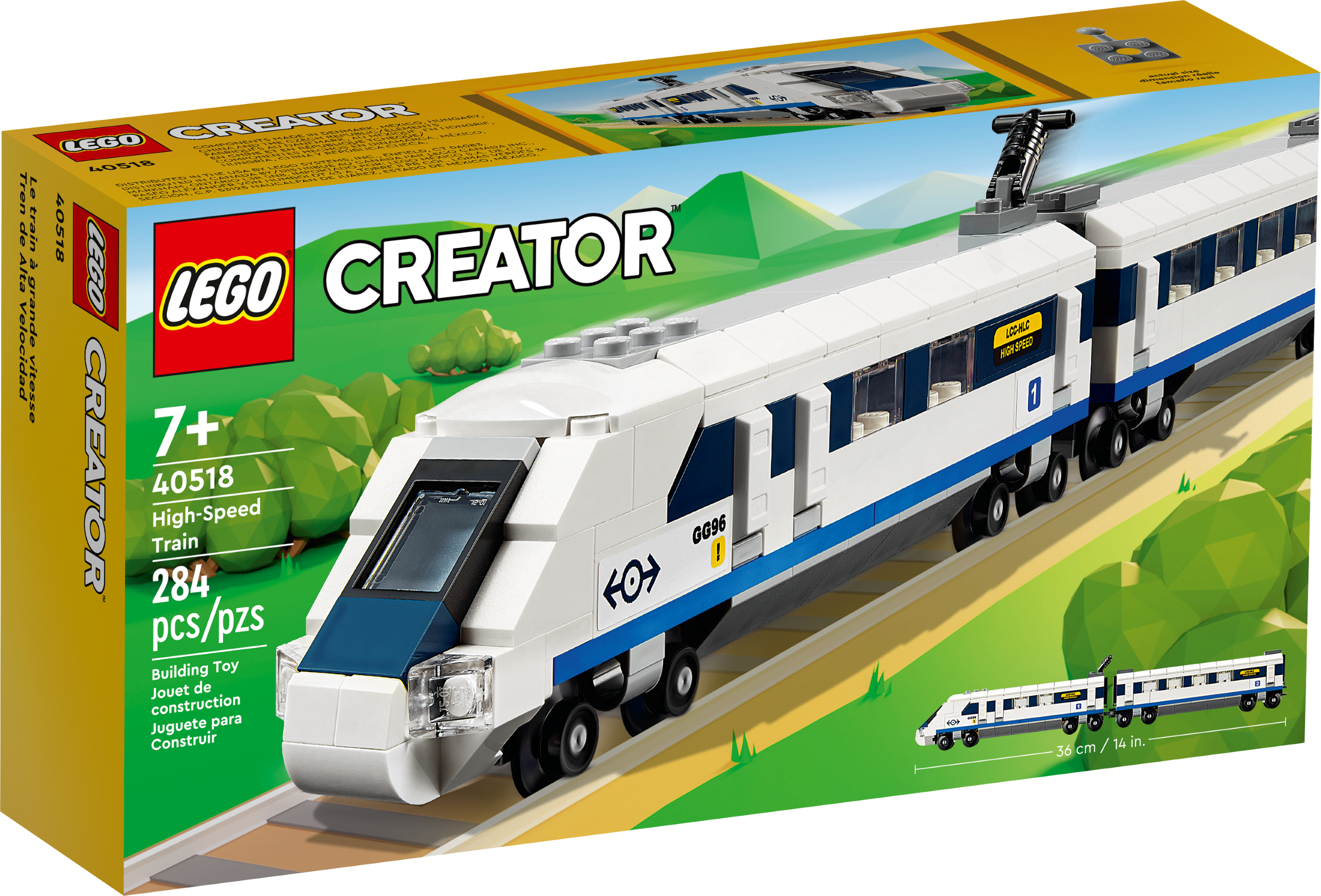 High-Speed Train 40518, Creator Expert