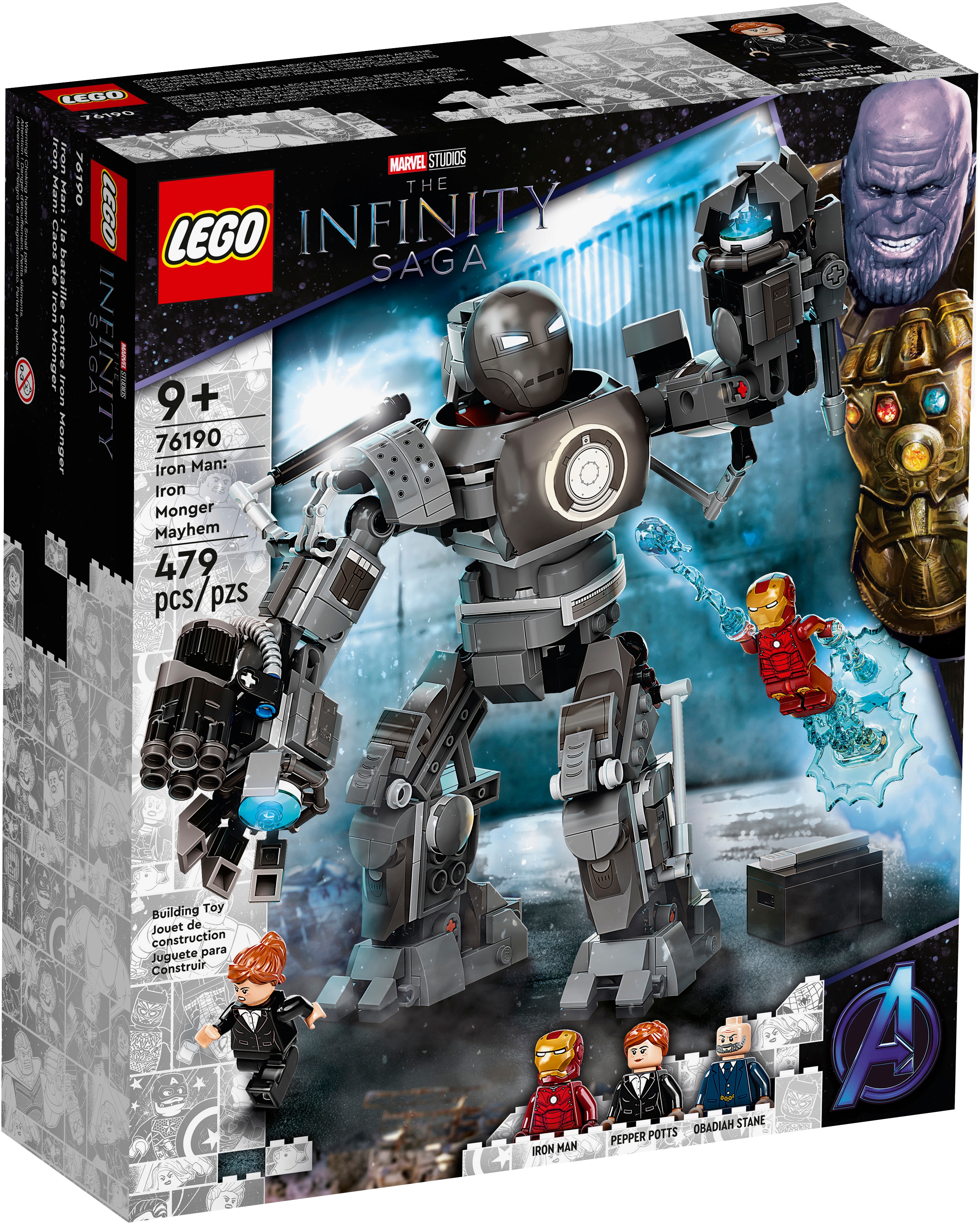LEGO® Super Heroes Iron Man: Iron Monger Mayhem 76190 (Retiring Soon) by  LEGO Systems Inc.