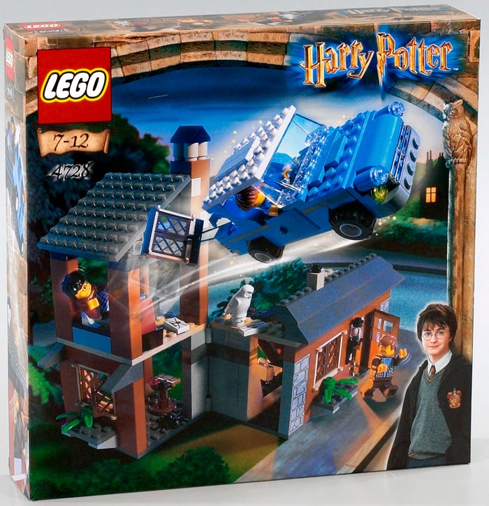 Lego old harry potter sets sale