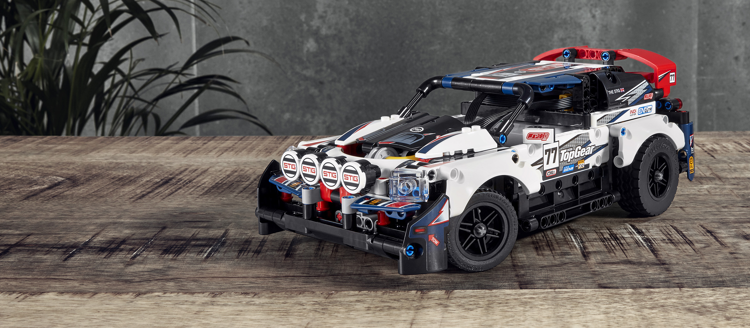 Take control of this cool Remote-Controlled LEGO® Technic™ Top