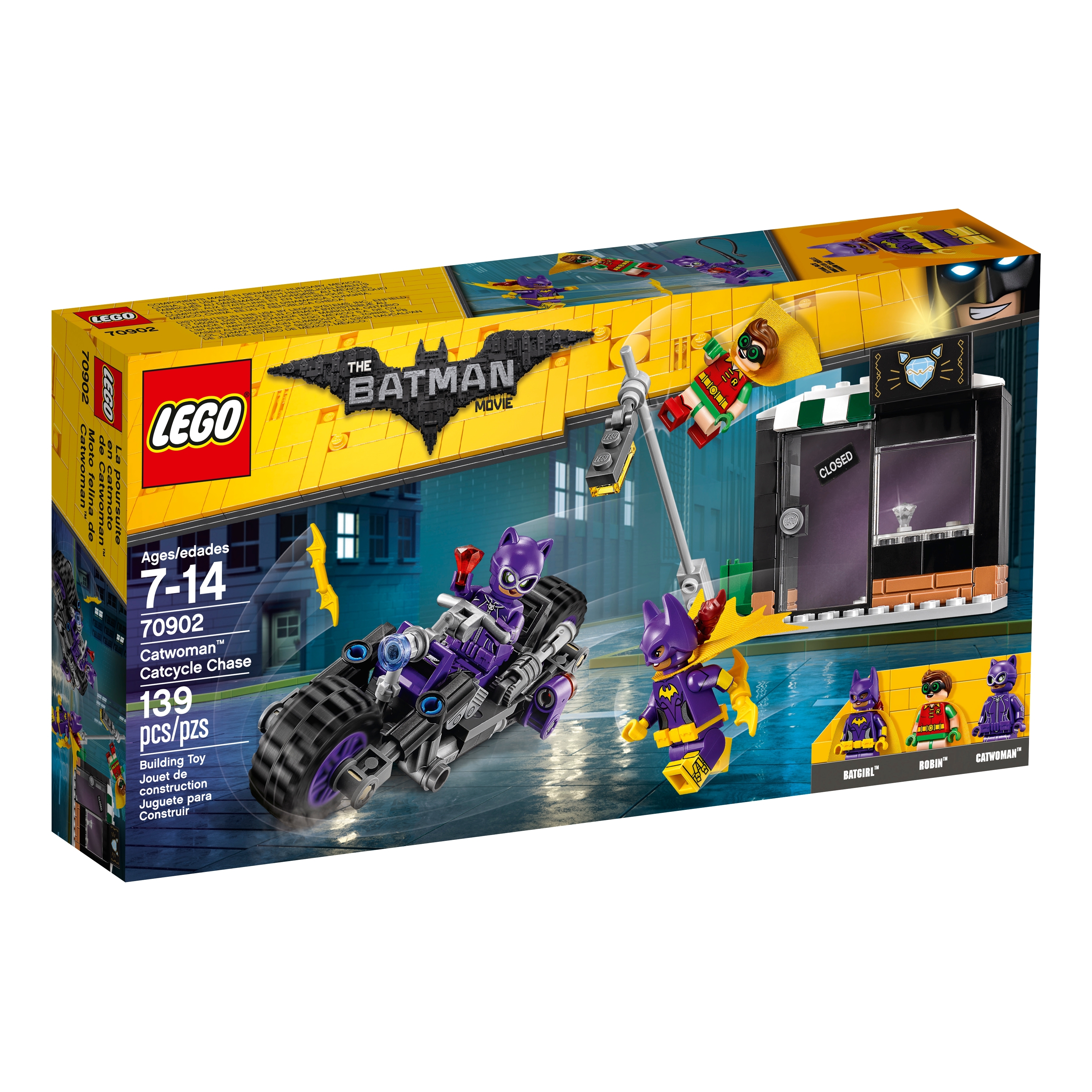 Catwoman™ Catcycle Chase 70902 | THE LEGO® BATMAN MOVIE | Buy online at the  Official LEGO® Shop US