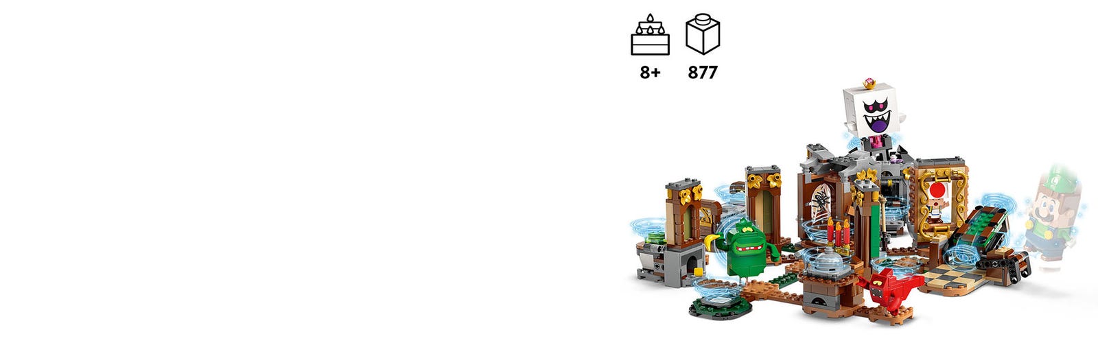 LEGO Super Mario Luigi's Mansion Haunt And Seek Set 71401 - FW21 - US