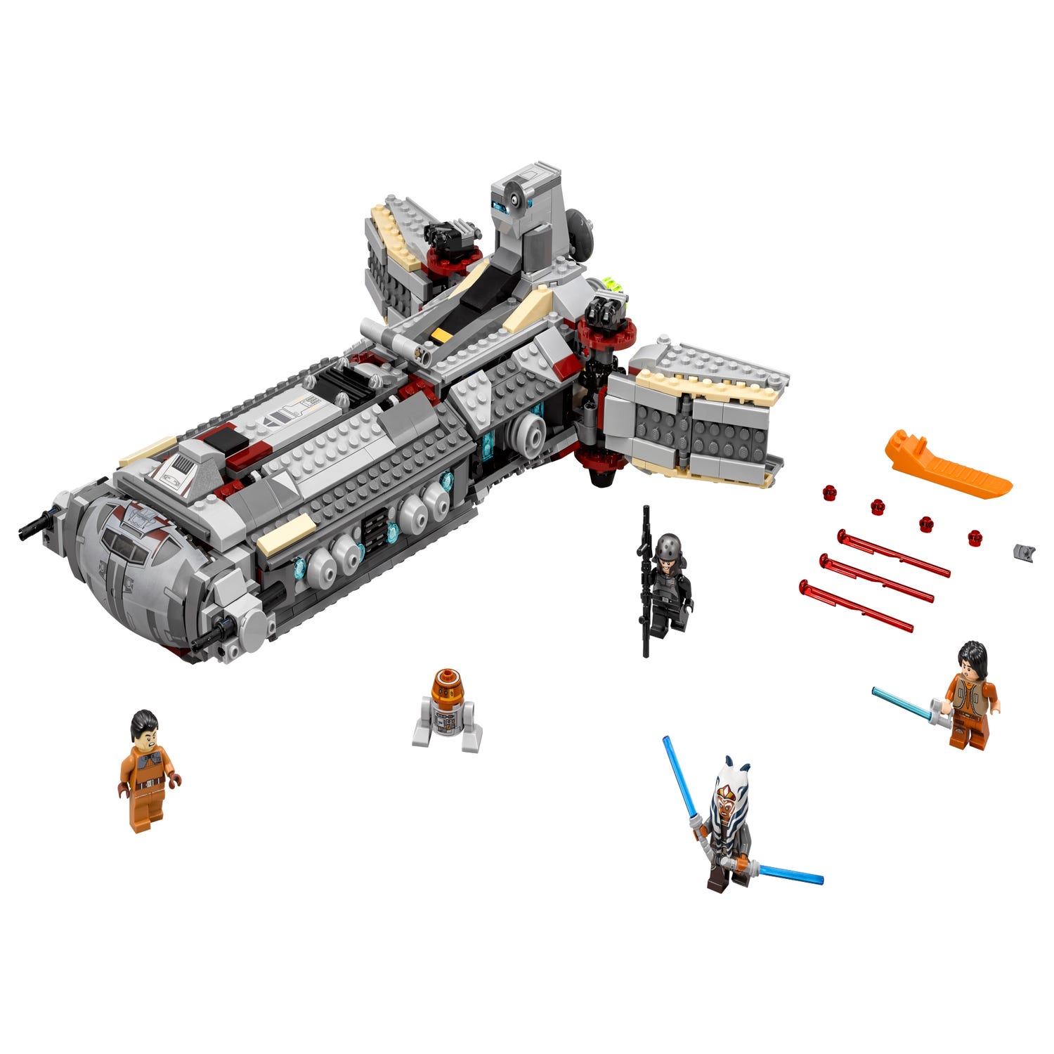 instant fenomeen Opgewonden zijn Rebel Combat Frigate 75158 | Star Wars™ | Officiële LEGO® winkel NL