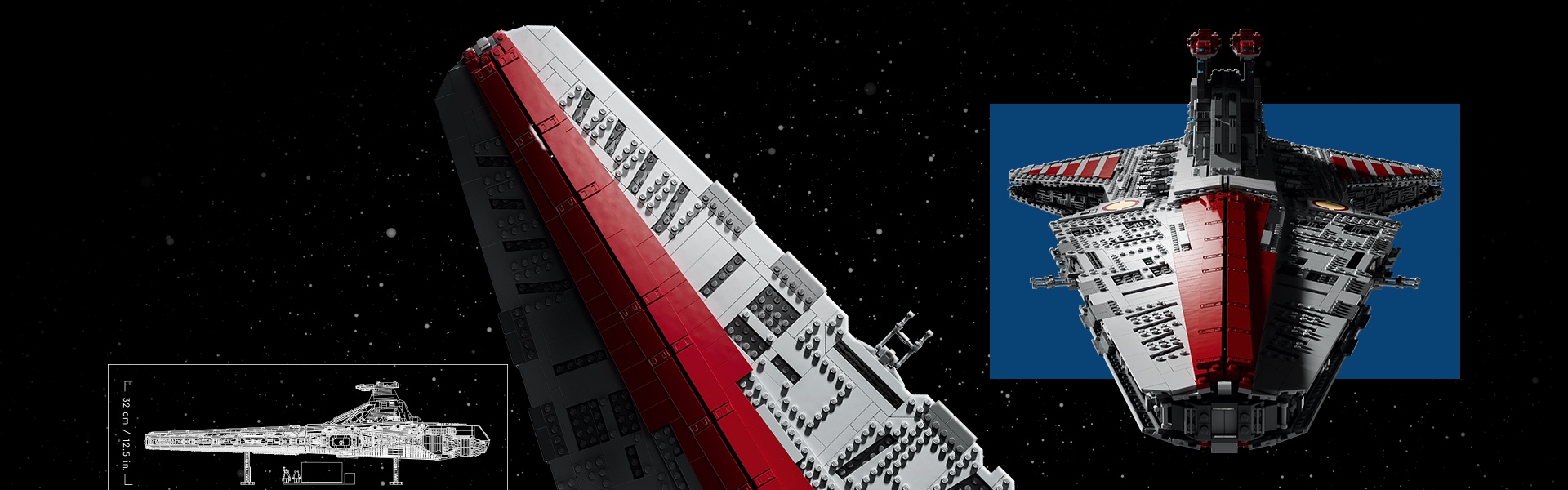 Venator-Class Republic Attack Cruiser 75367 | 星際大戰™ | LEGO 