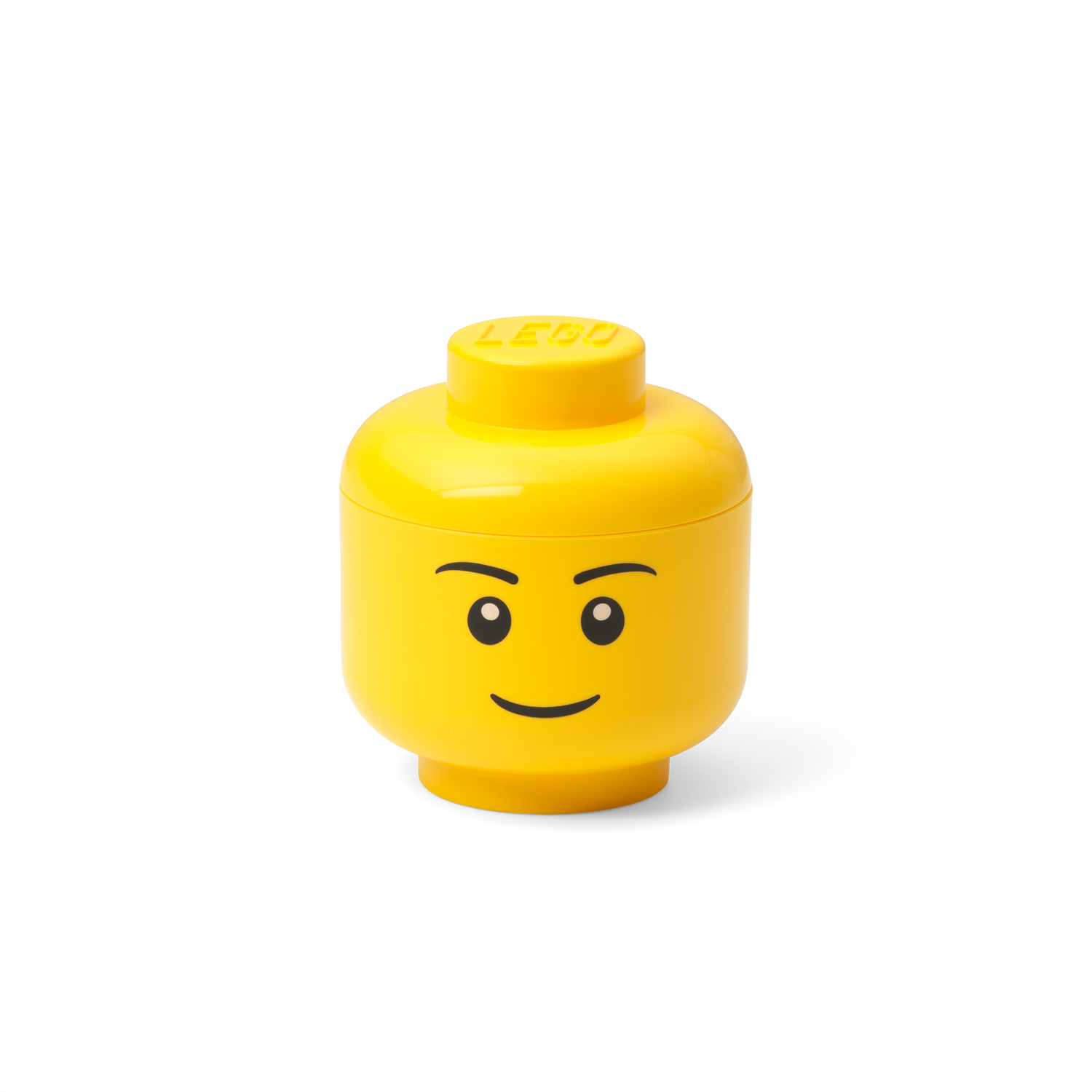 3€85 sur LEGO boîte de rangement tête Fille petite 16 x 18,5 cm  polypropylène jaune - Lego - Achat & prix