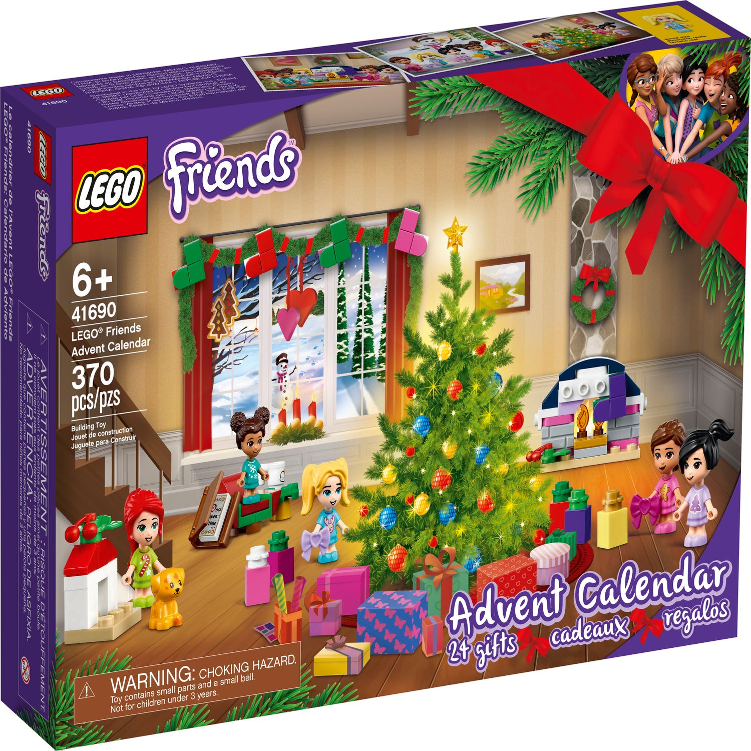 Calendário Do Advento Lego® Friends 41690 Friends Compra Online Na Loja Lego® Oficial Pt