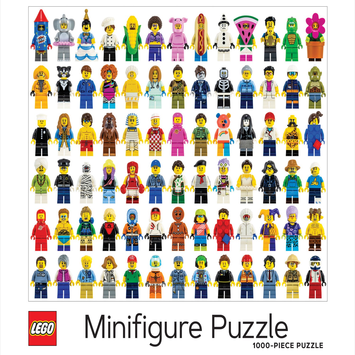 slinger Verleiding doe alstublieft niet Minifiguurpuzzel 1000 stukjes 5007071 | Minifiguren | Officiële LEGO®  winkel BE