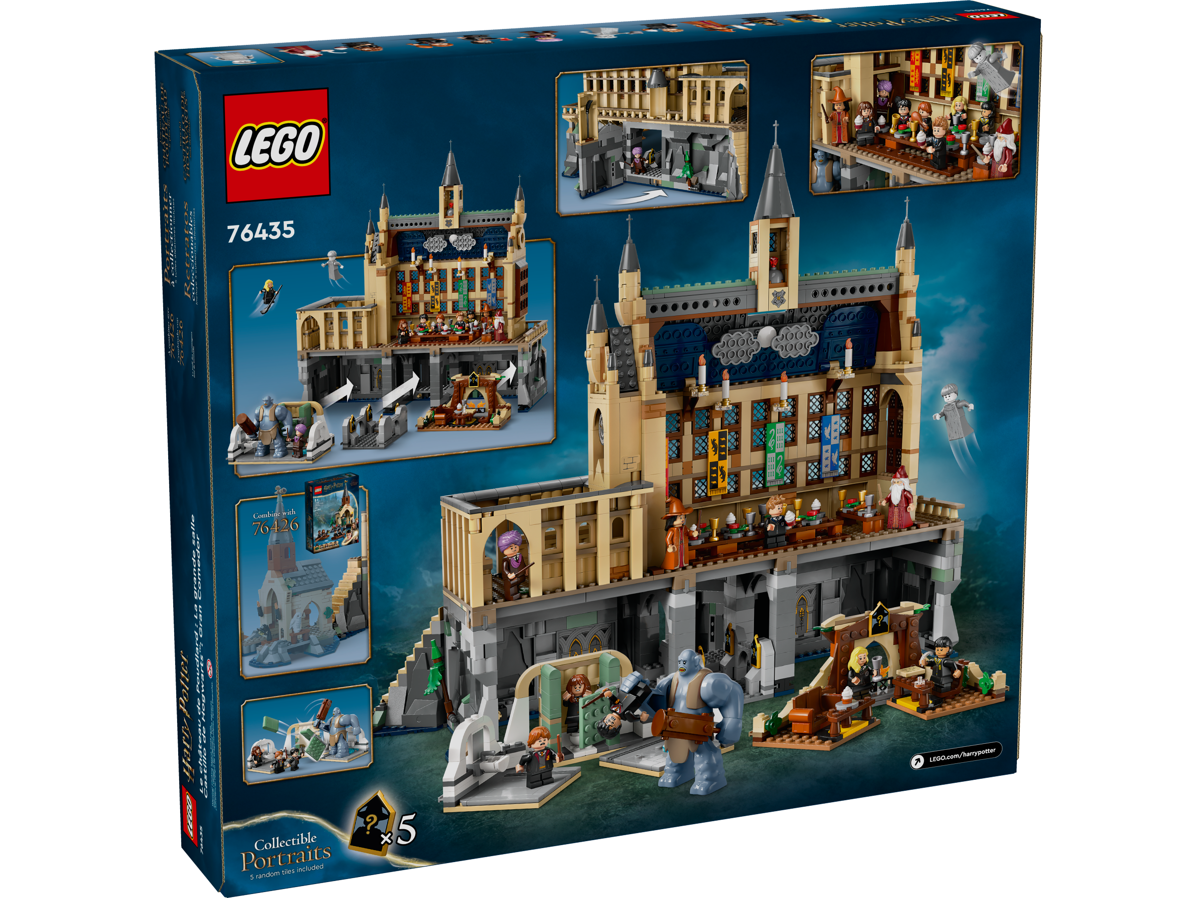 Hogwarts Castle The Great Hall 76435 Harry Potter Buy online at the Official LEGO Shop CA