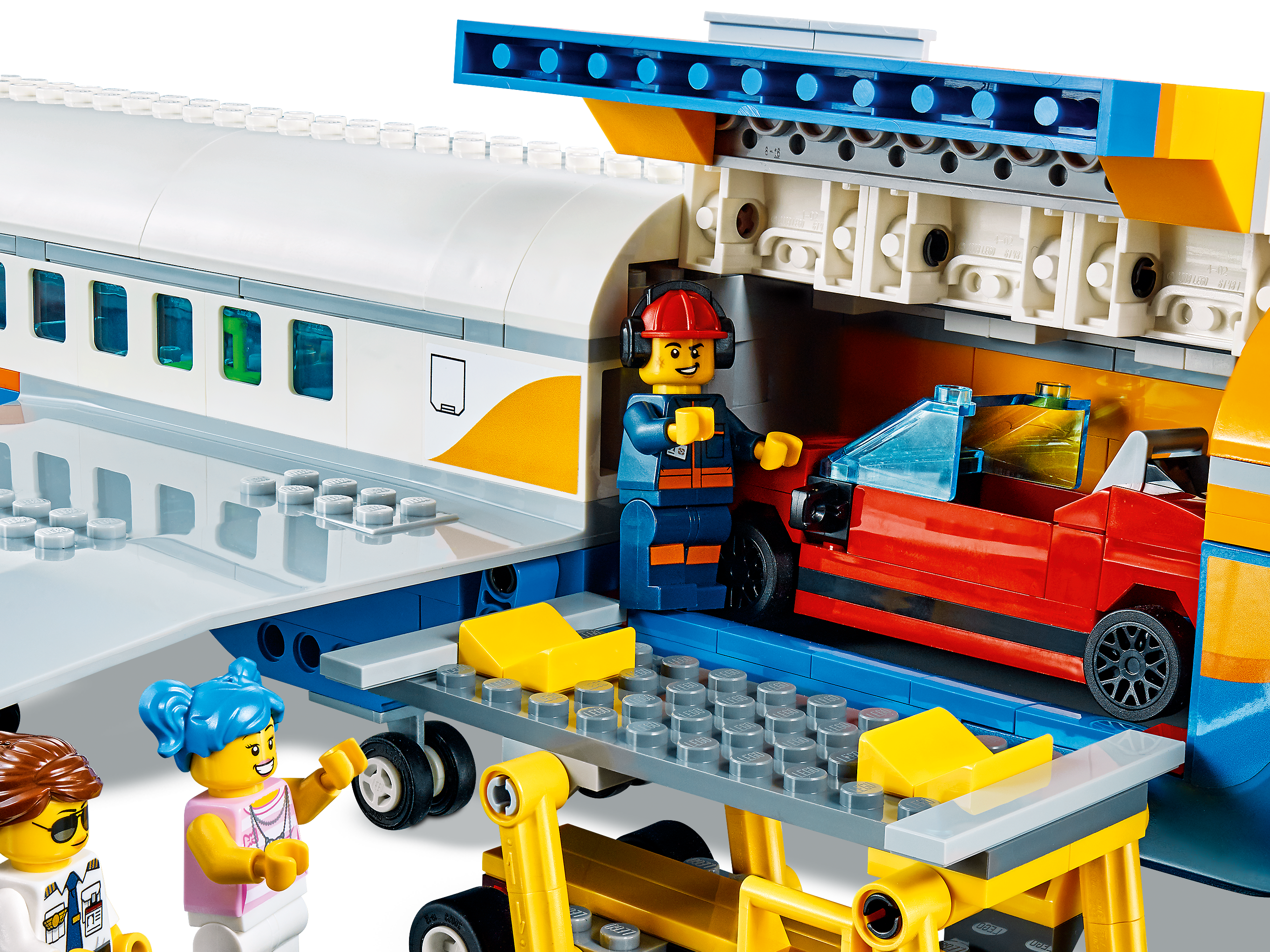 LEGO City 60262 Aereo Passeggeri, Set Terminal e Camion Giocattolo, per  Bambini dai 6 Anni, Ricco di Dettagli e Accessori