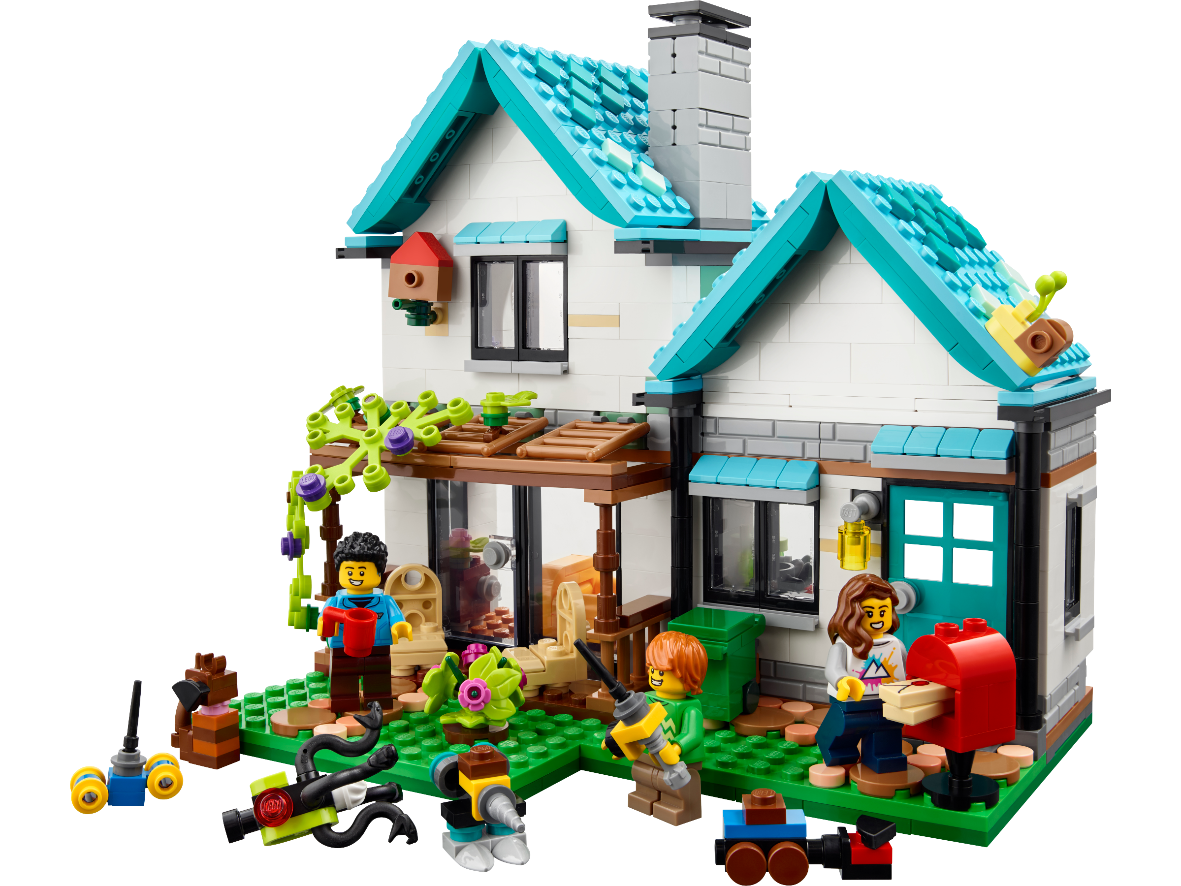 Eenvoud Gastheer van verdund Knus huis 31139 | Creator 3-in-1 | Officiële LEGO® winkel NL