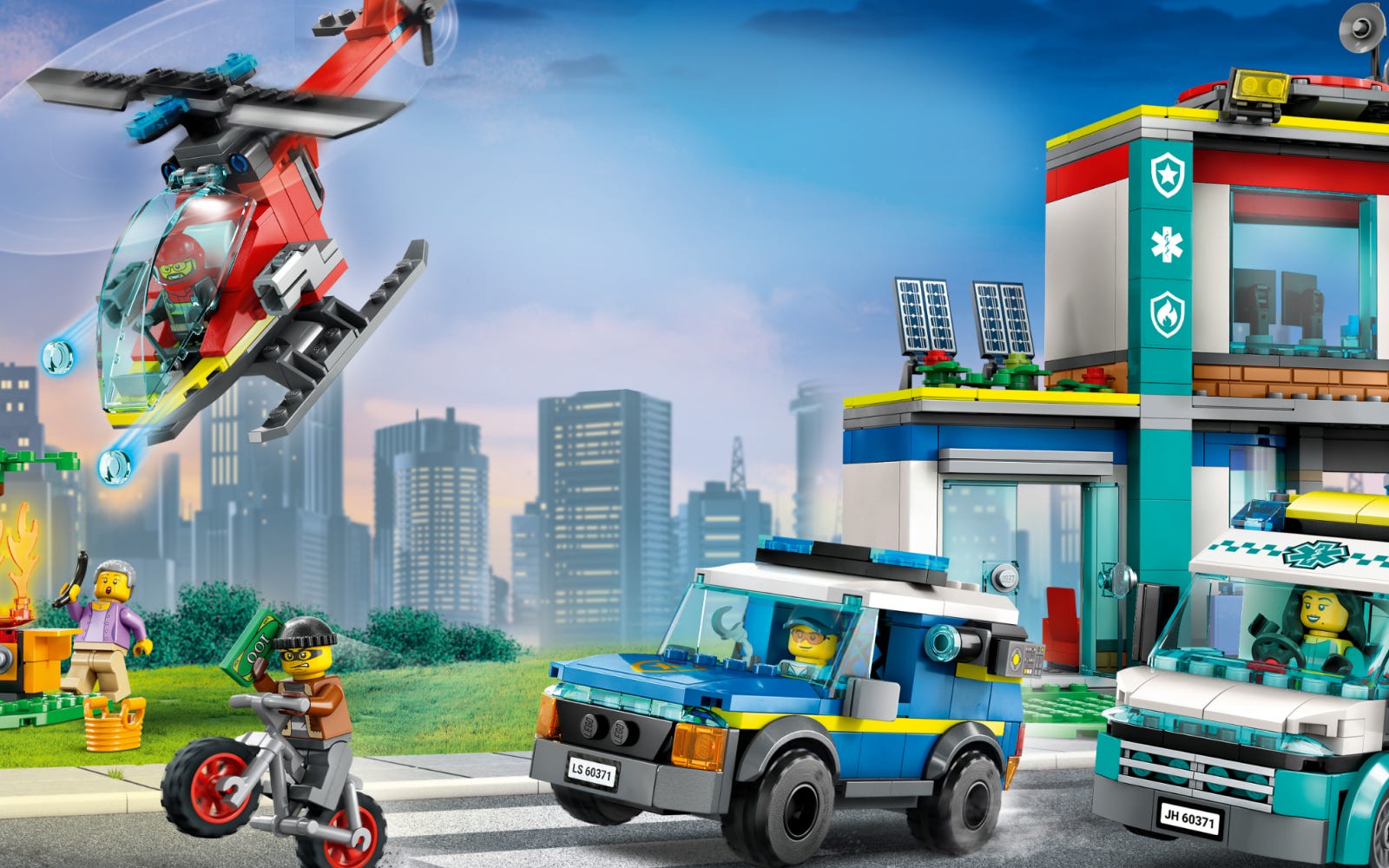 City: Brandweer- politiespeelgoed | Officiële LEGO® winkel NL