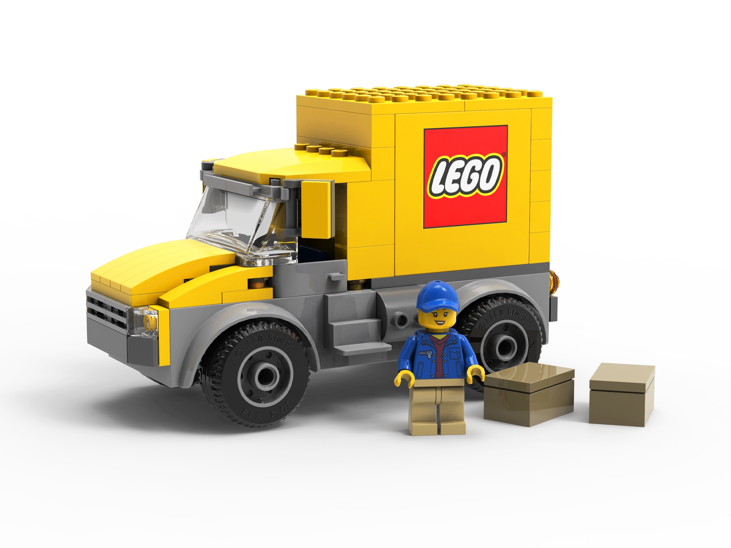 Lego 2025 yellow truck