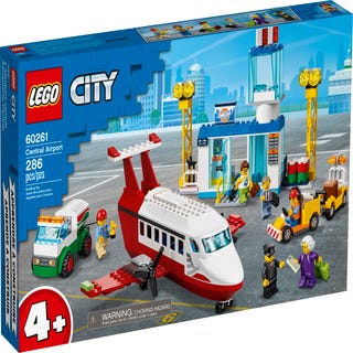 Oxideren Treinstation Oprichter Central Airport 60261 | City | Buy online at the Official LEGO® Shop US