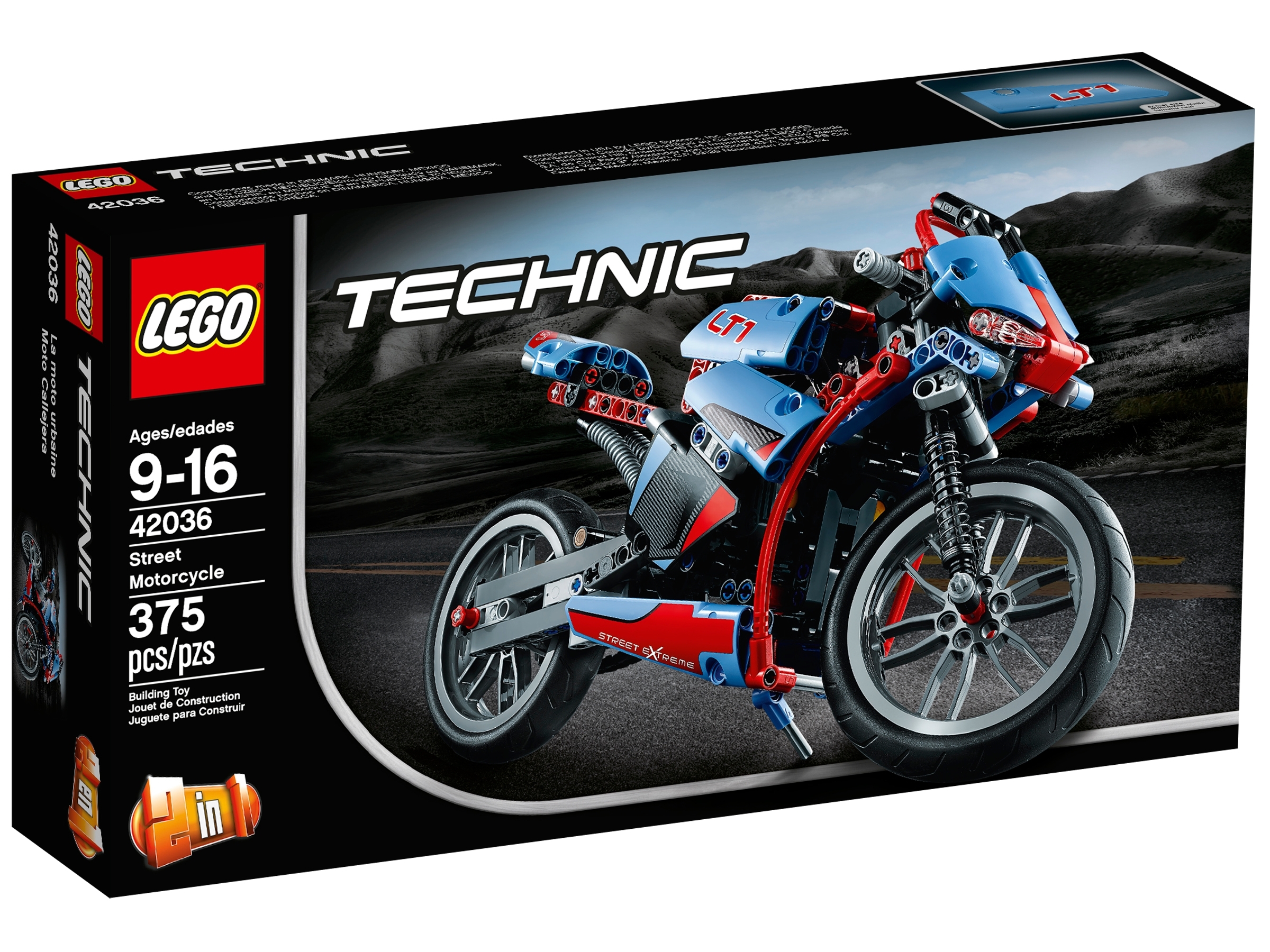 Street Motorcycle 42036, Technic
